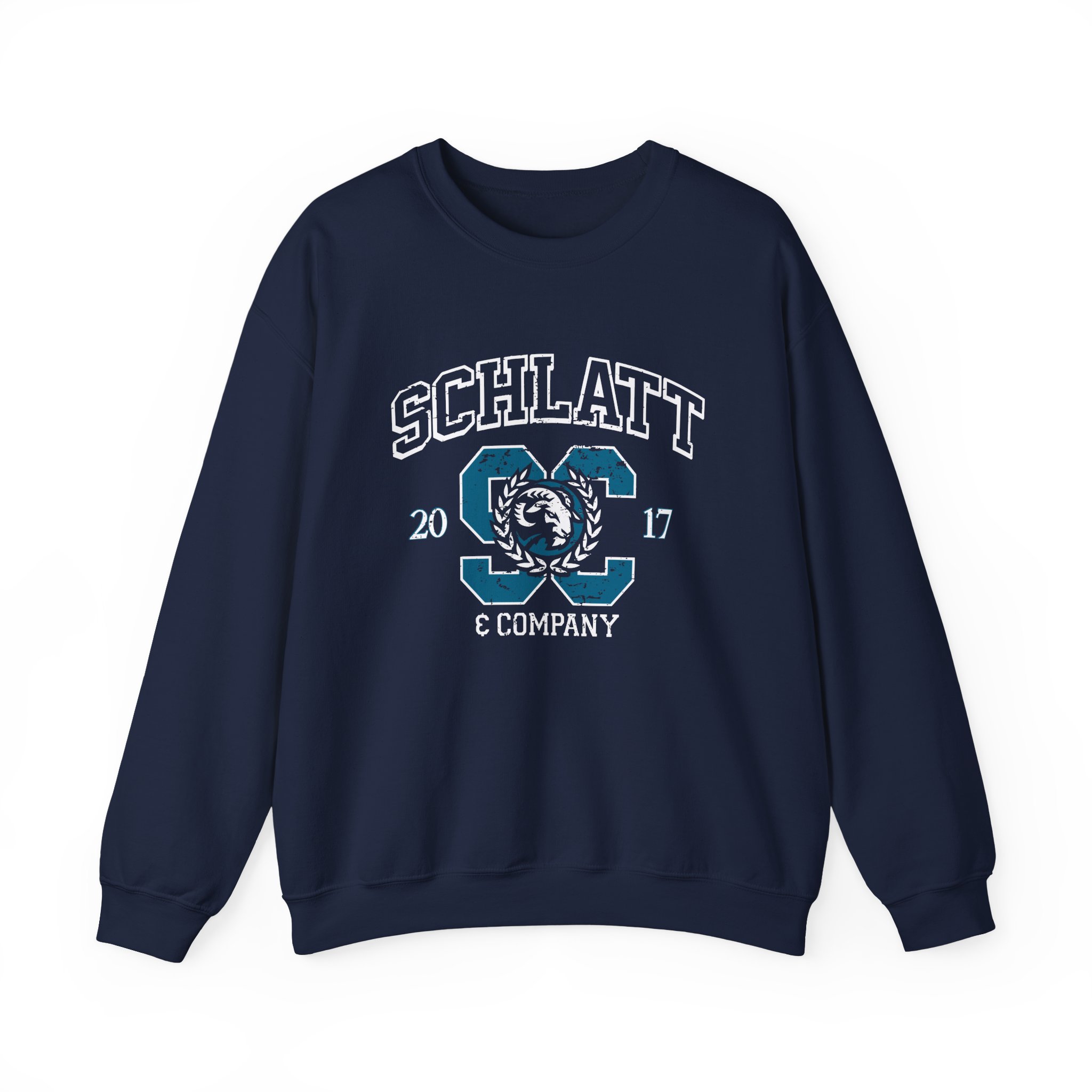Jschlatt Schlatt & Co. Collegiate Unisex Heavy Blendâ„¢ Crewneck Sweatshirt