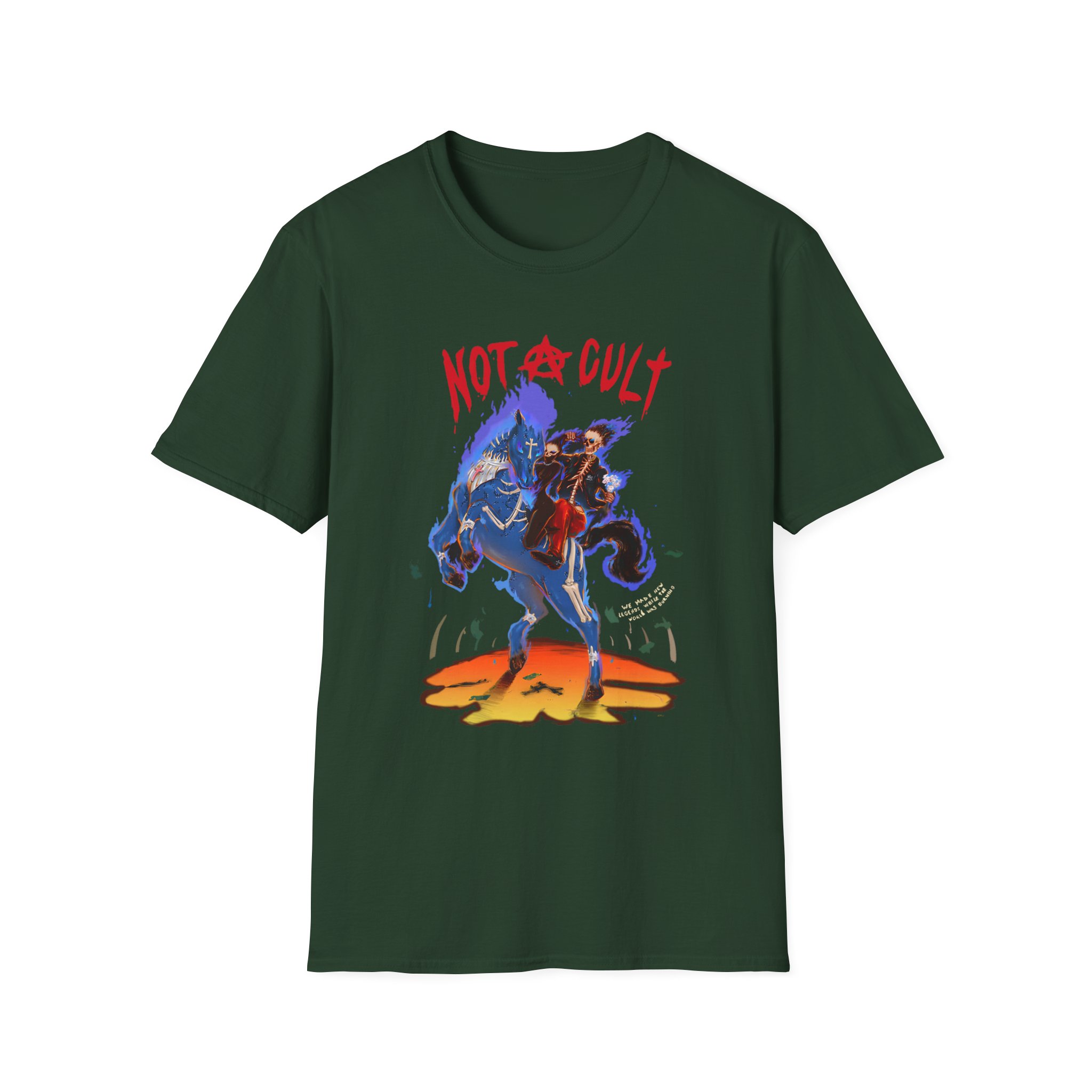 Saint Jhn Horse Stampede Unisex Softstyle T-Shirt
