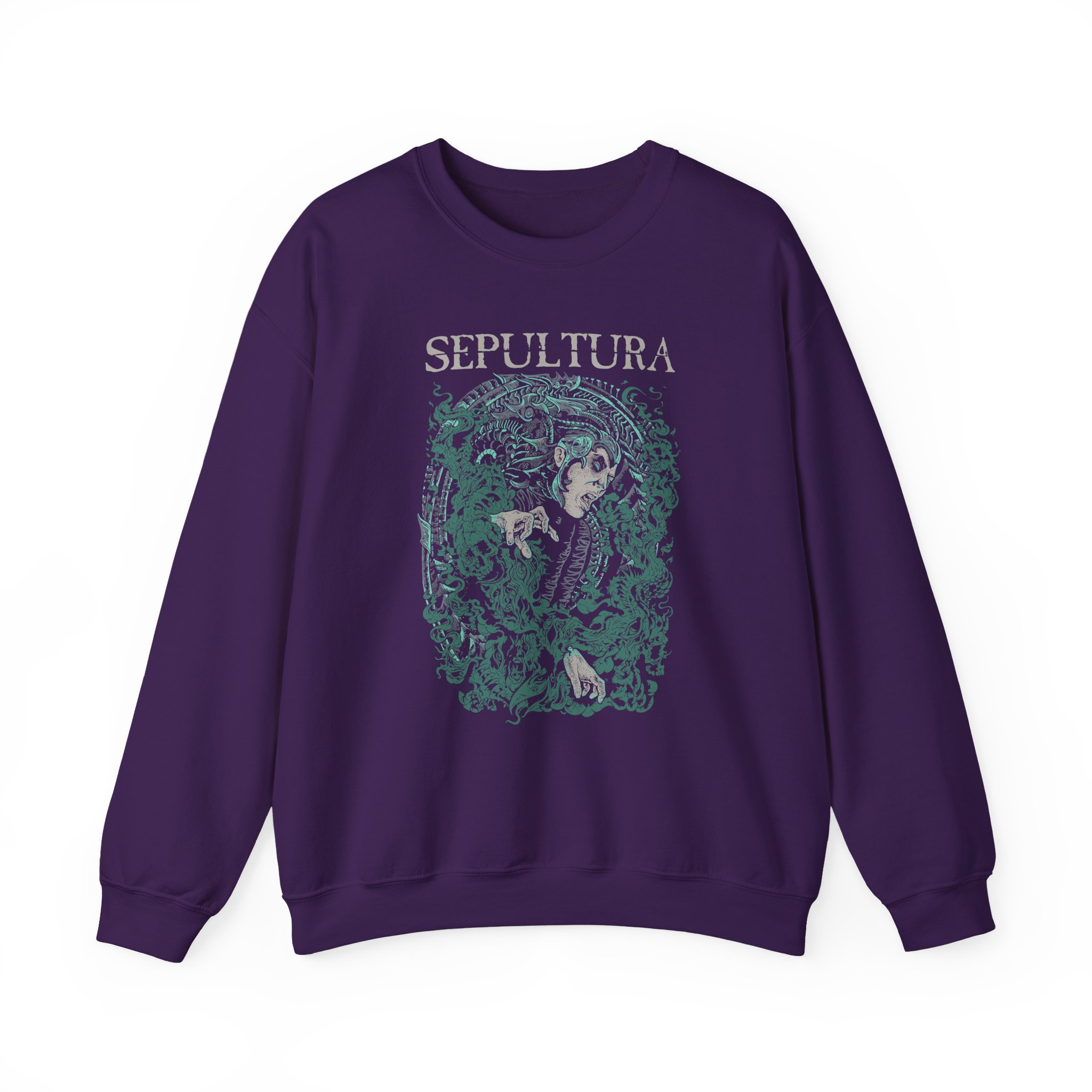 Sepultura Isolation Unisex Heavy Blendâ„¢ Crewneck Sweatshirt