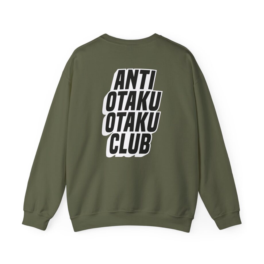 Rubius Anti Otaku Otaku Club Unisex Heavy Blend™ Crewneck Sweatshirt