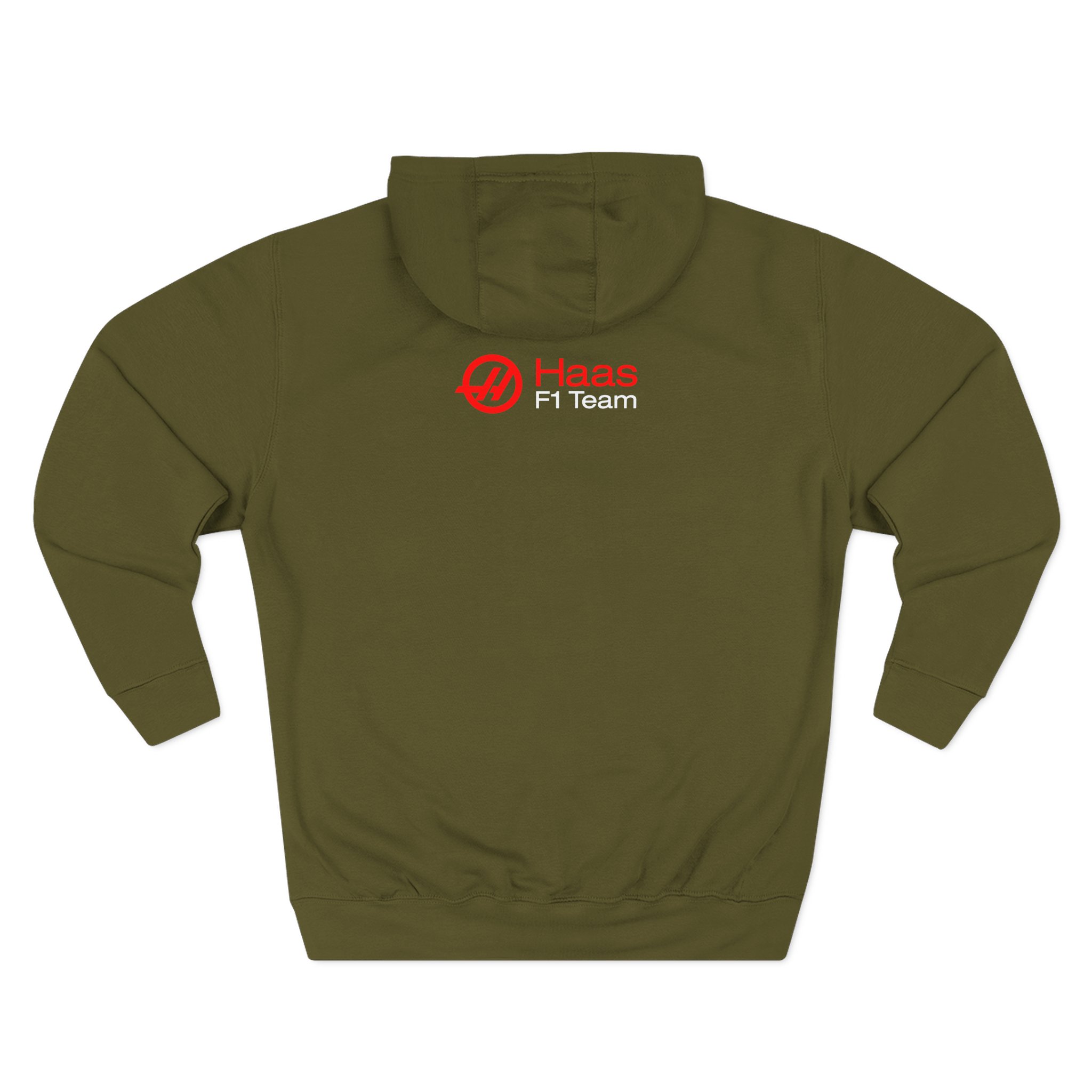 Haas F1 Foksmash-face Three-Panel Fleece Hoodie