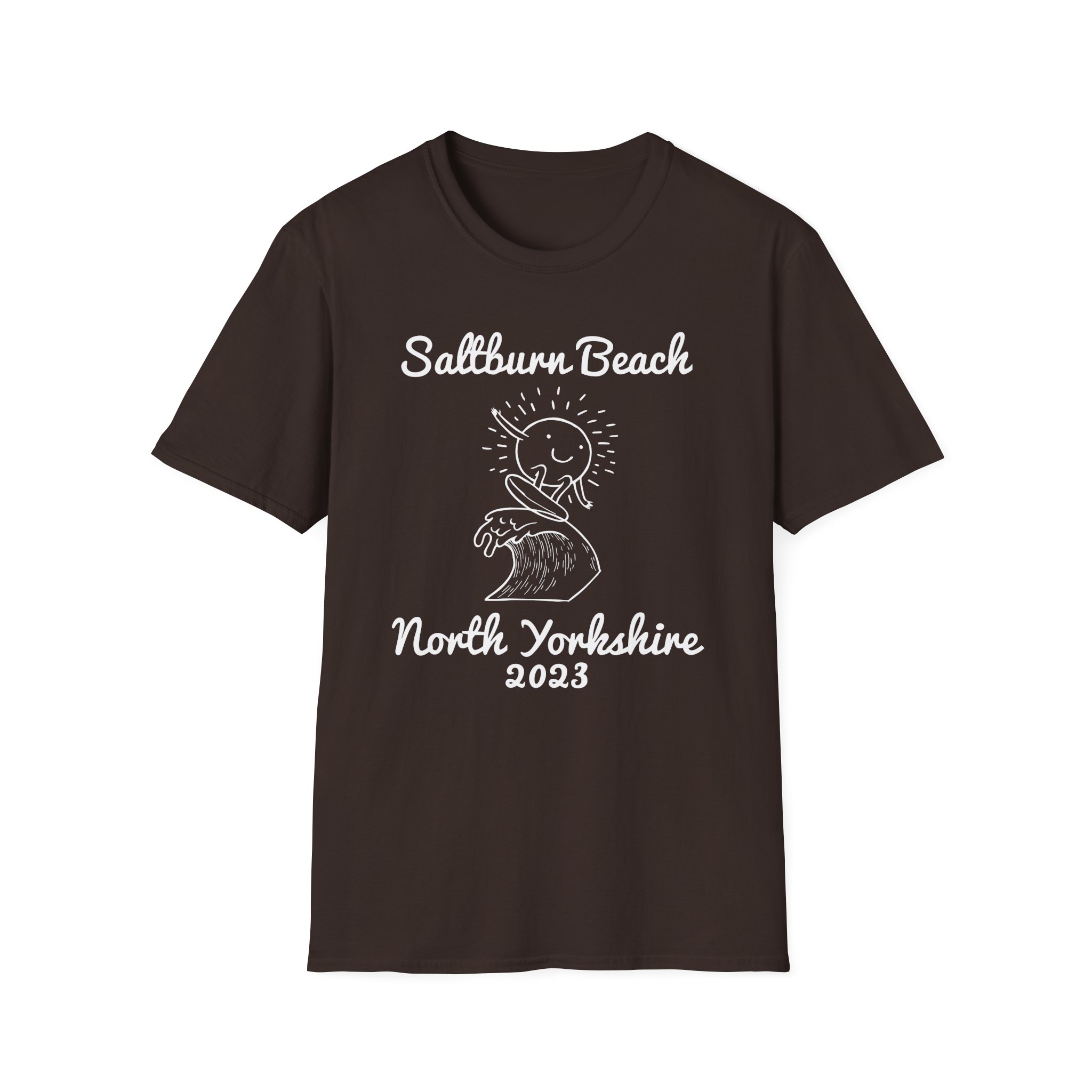 Saltburn Beach Unisex Softstyle T-Shirt
