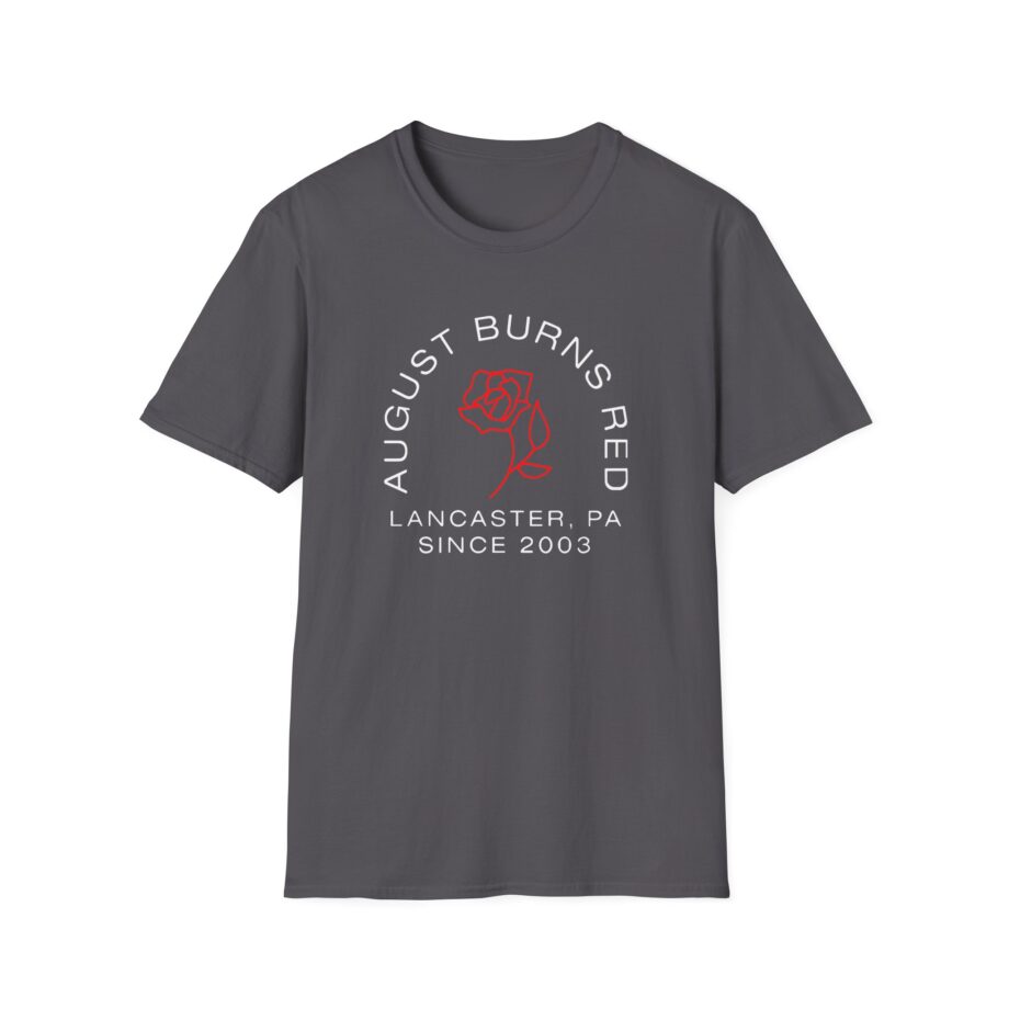 August Burns Red Rose Unisex Softstyle T-Shirt
