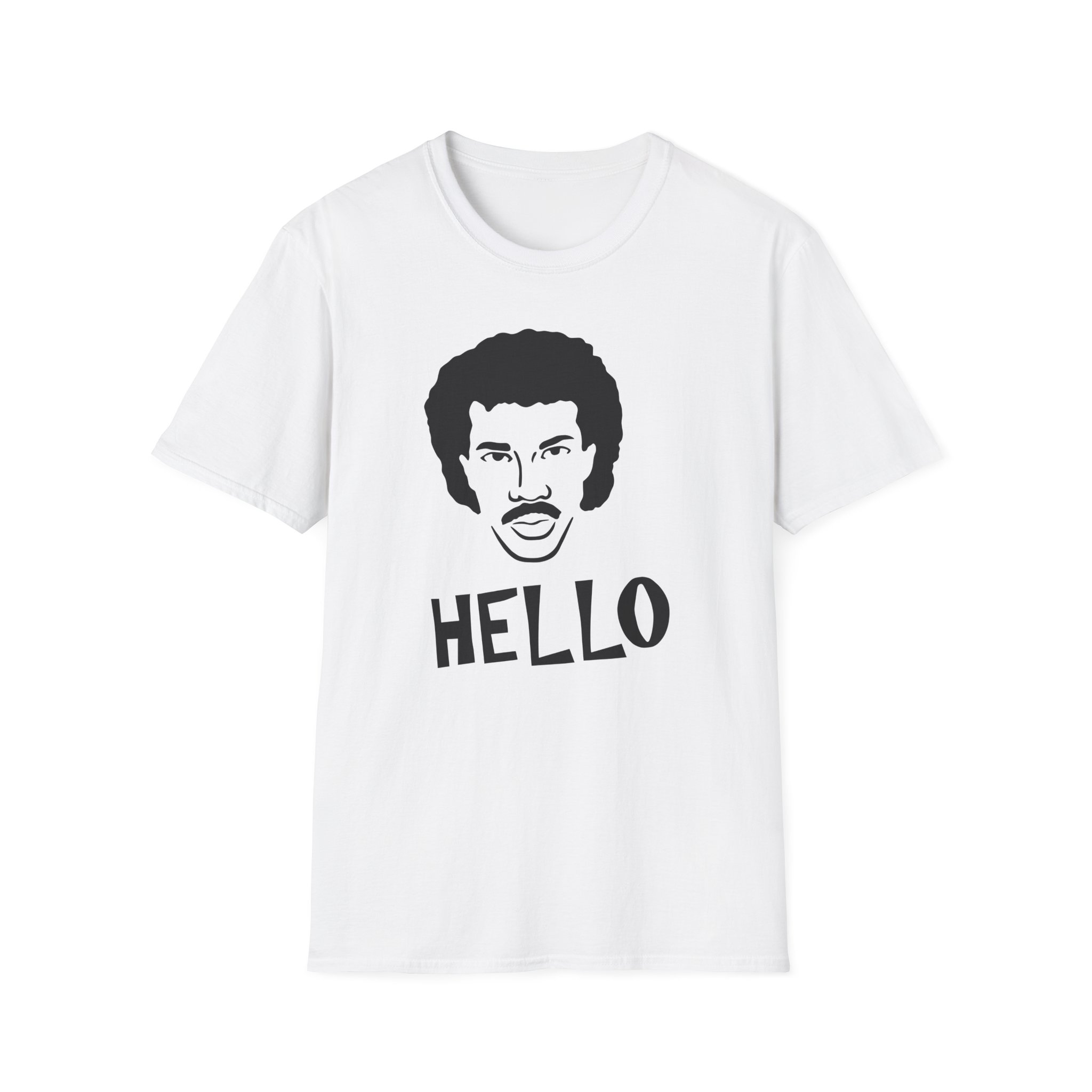 Lionel Richie Hello Unisex Softstyle T-Shirt