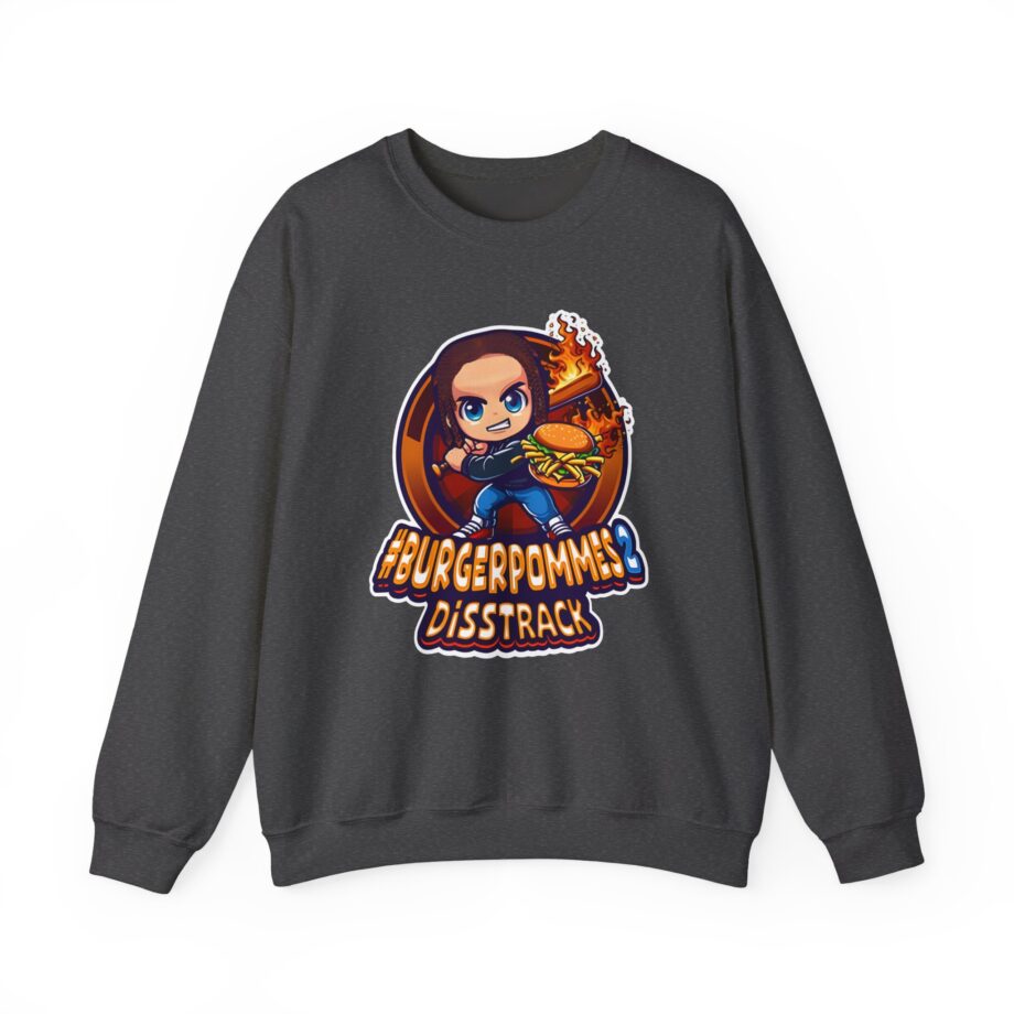 Burger Pommes Unisex Heavy Blend™ Crewneck Sweatshirt