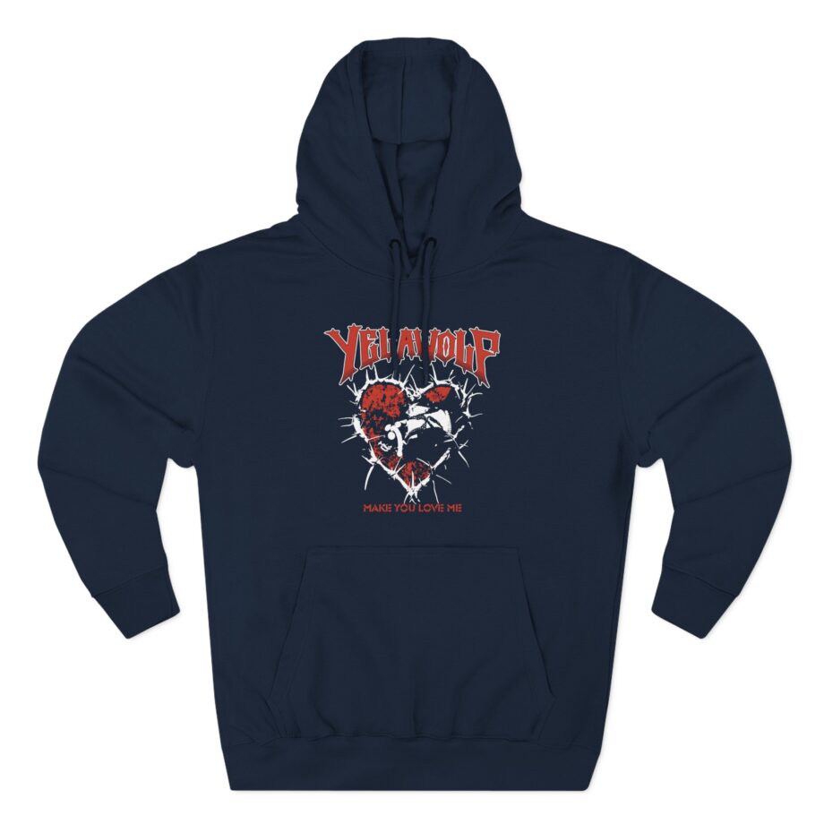 YM Three-Panel Fleece Hoodie