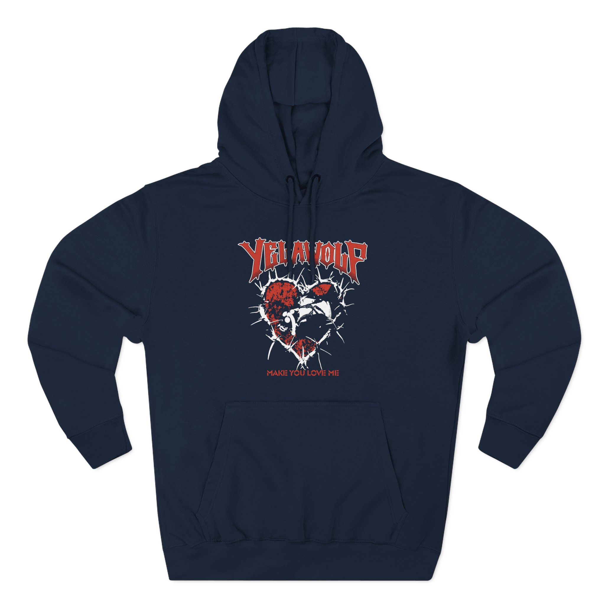 YM Three-Panel Fleece Hoodie