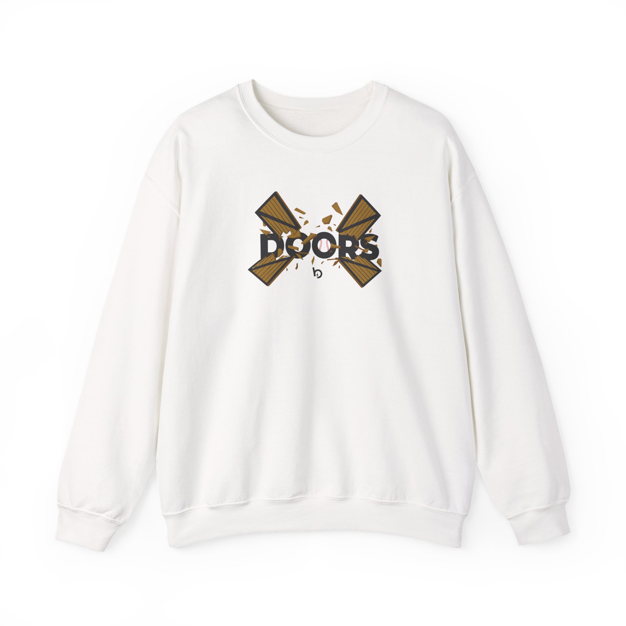 Trevor Bauer Doors Unisex Heavy Blendâ„¢ Crewneck Sweatshirt