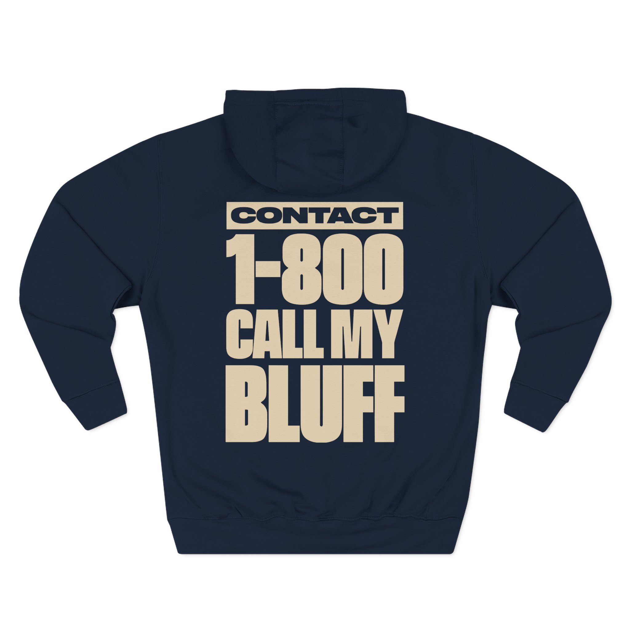 Clipse 1-800 Call My Bluff Three-Panel Fleece Hoodie