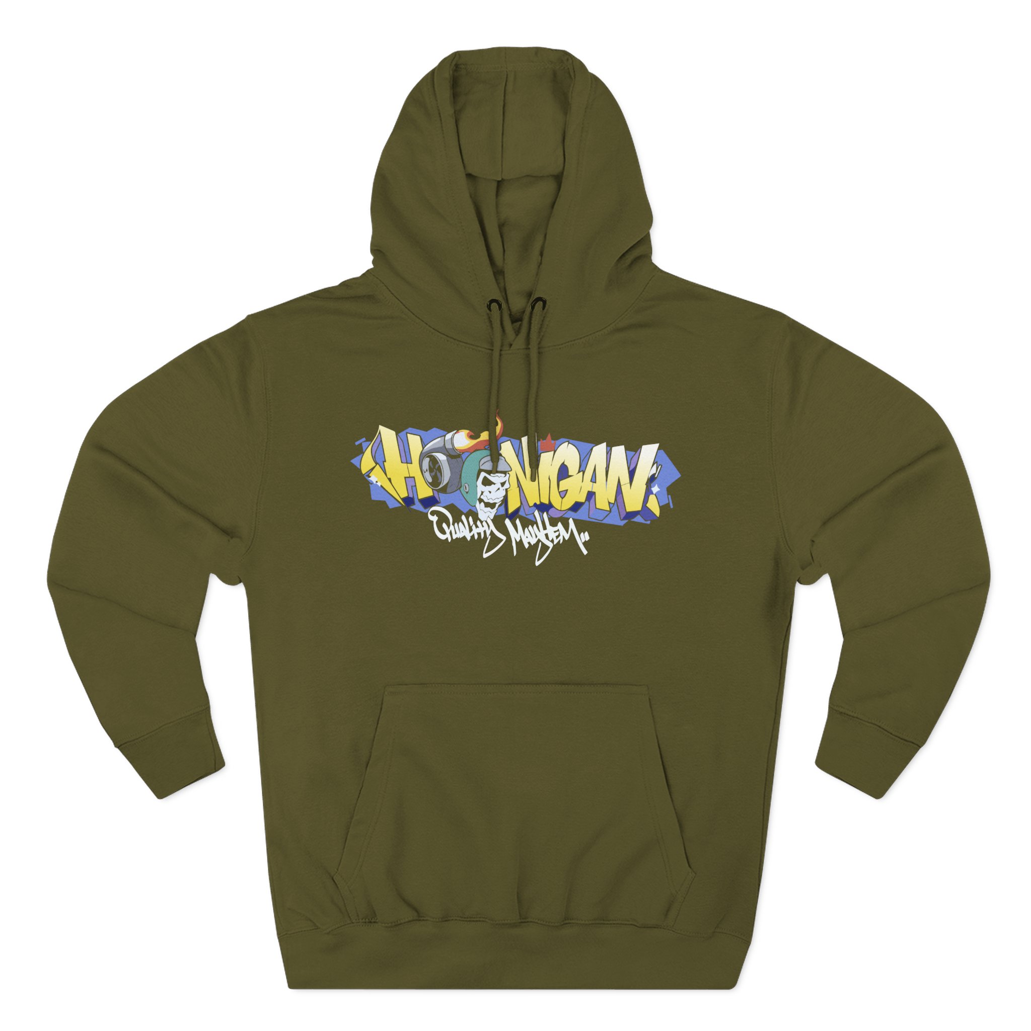 Ken Block Hoonigan X Spen1 Three-Panel Fleece Hoodie