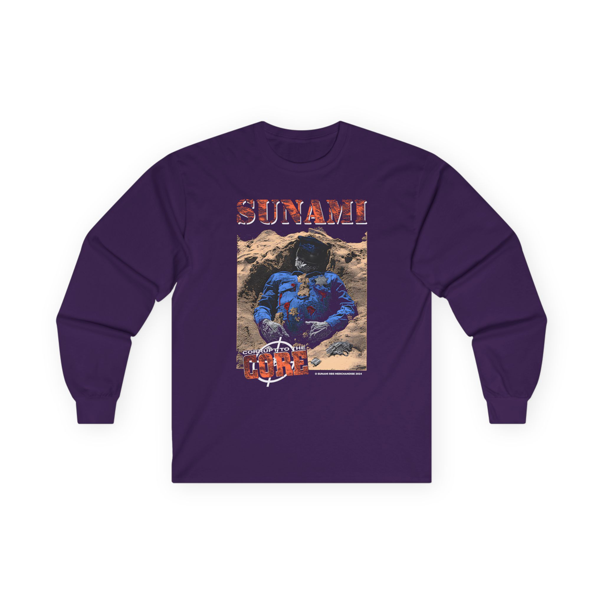 Sunami Corrupt to the Core Unisex Ultra Cotton Long Sleeve Tee
