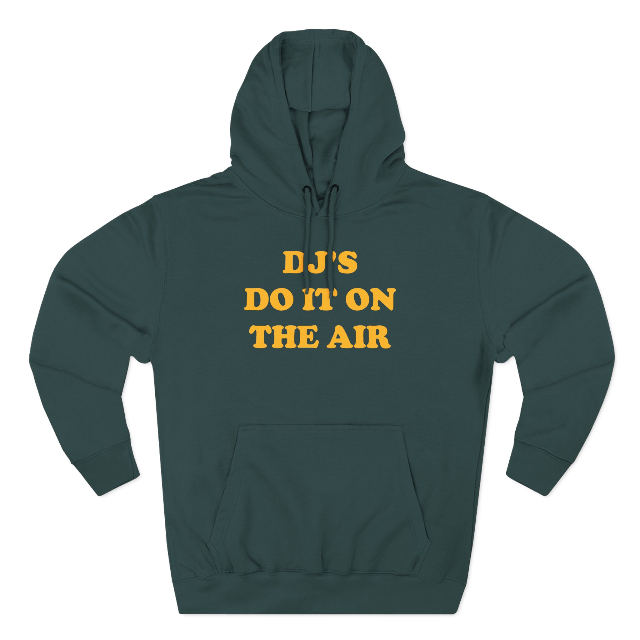 Haim Dj's Do It on the Air  Three-Panel Fleece Hoodie