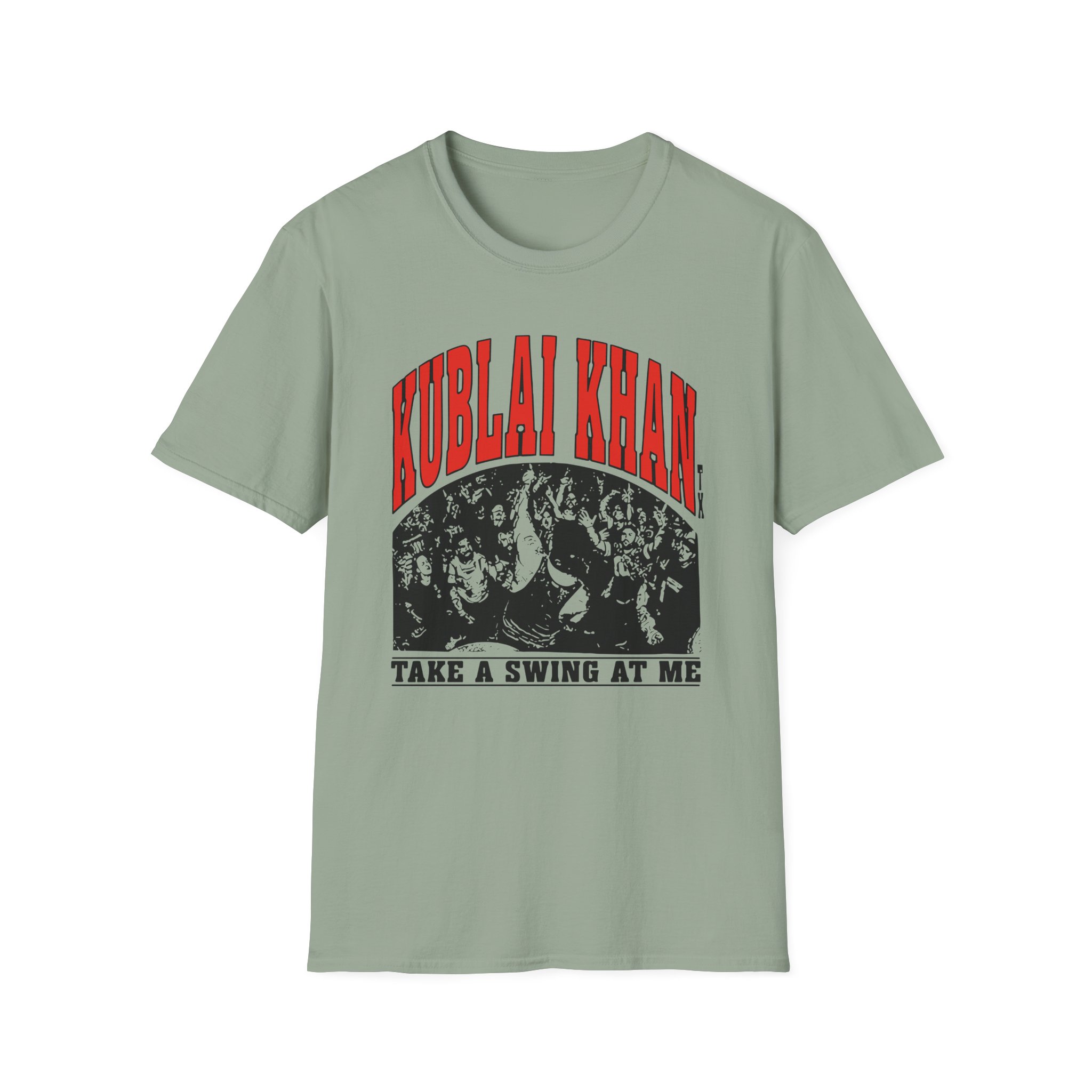 Kublai Khan - Take a Swing at Me Unisex Softstyle T-Shirt