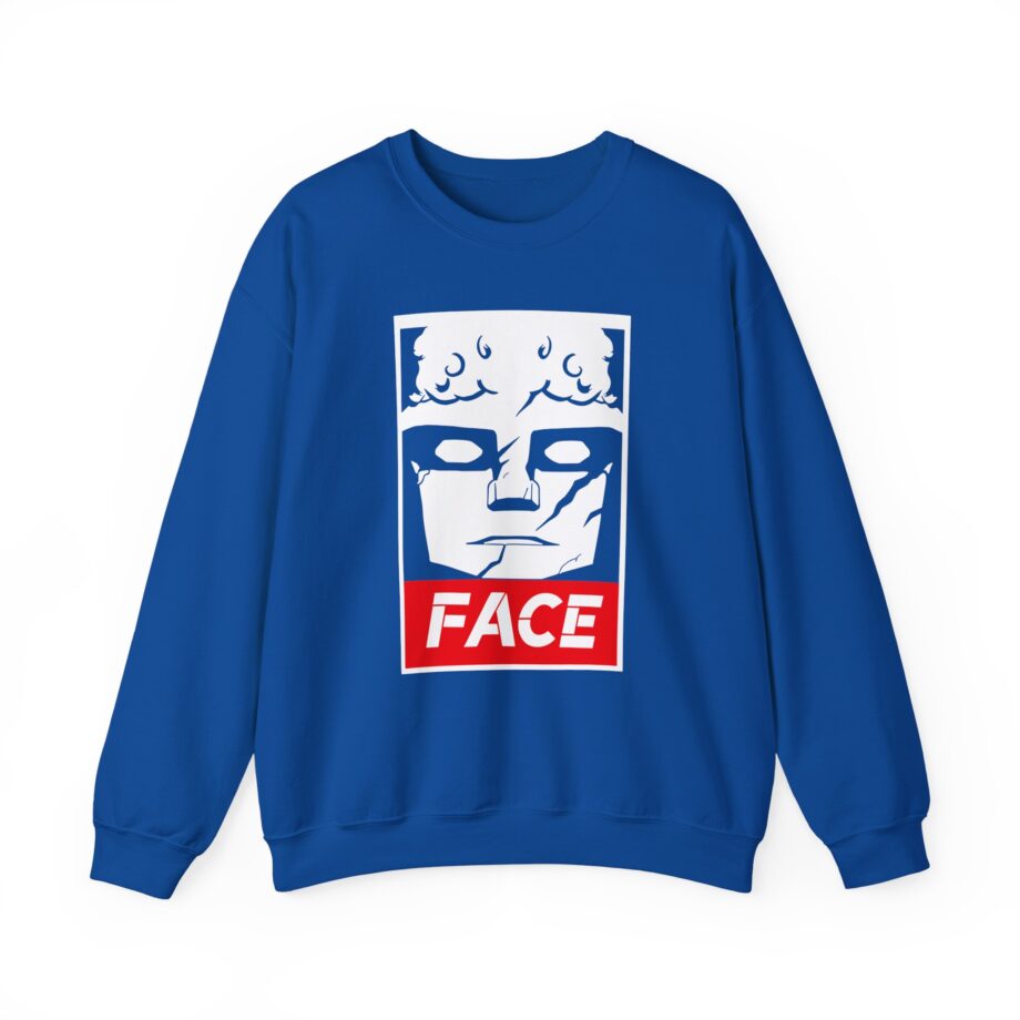 Ultrakill Maurice Face Unisex Heavy Blend™ Crewneck Sweatshirt