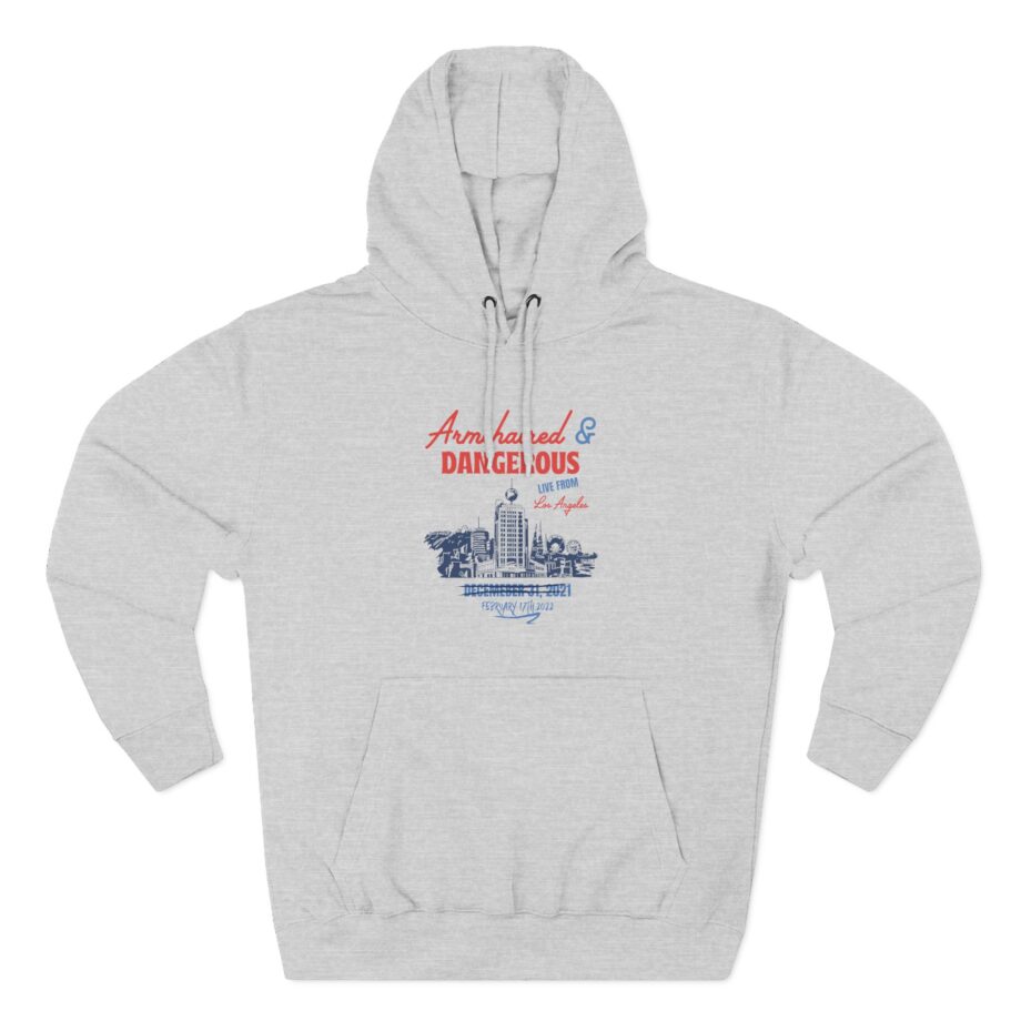 Armchair Expert Three-Panel Fleece Hoodie