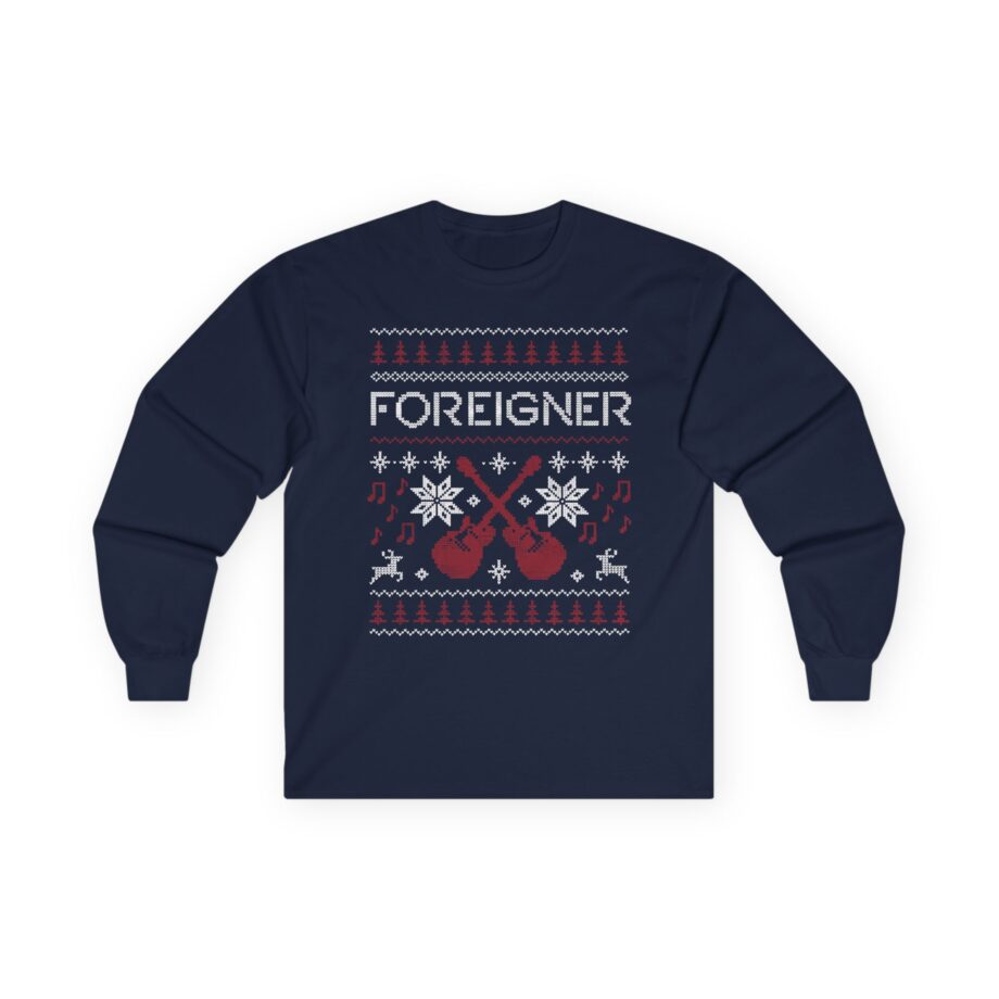 Foreigner Holiday Unisex Ultra Cotton Long Sleeve Tee