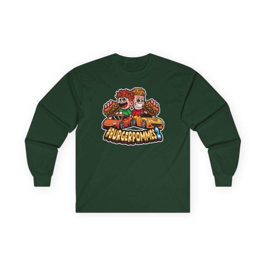 Burger Pommes Unisex Ultra Cotton Long Sleeve Tee