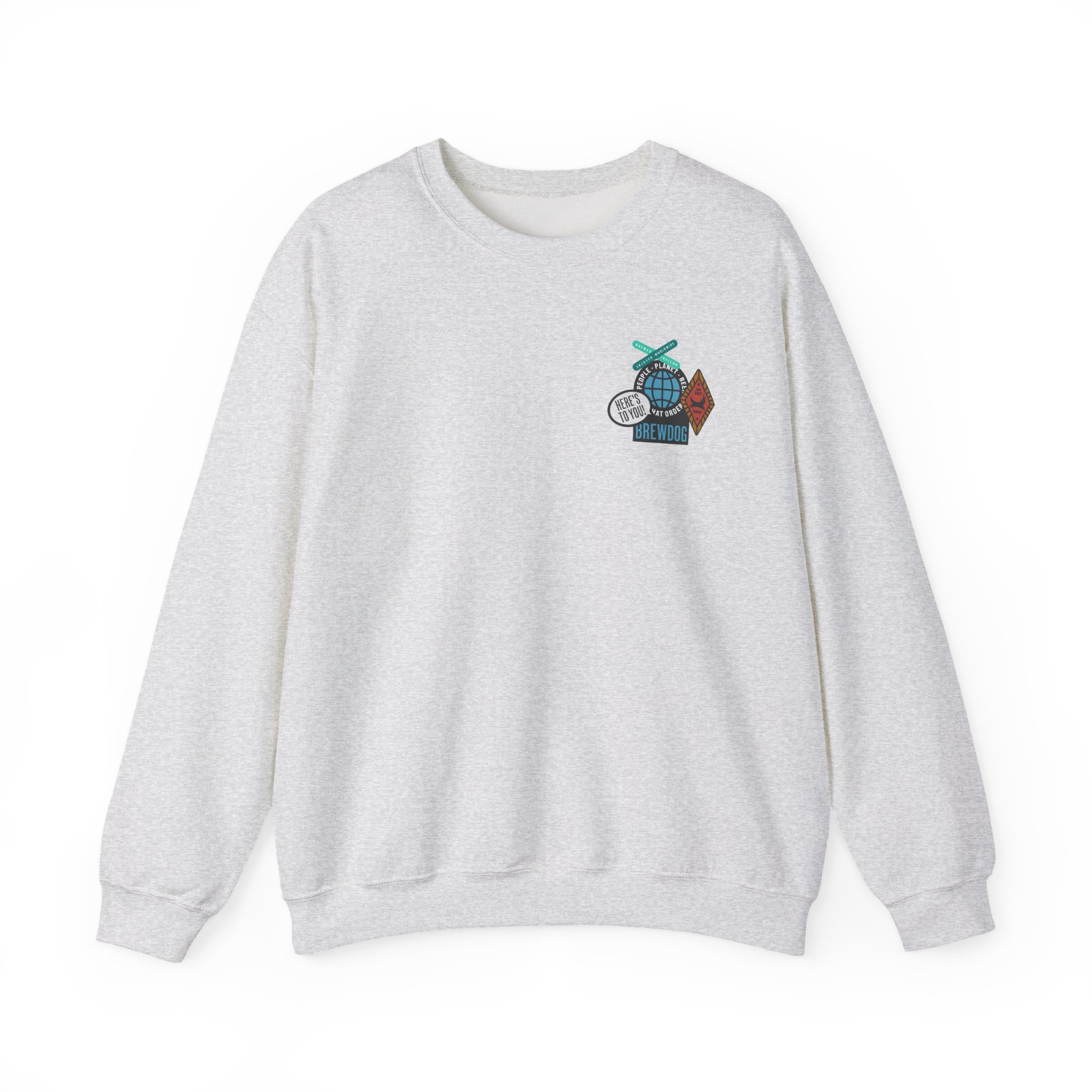 Brewdog Punk Sticker Unisex Heavy Blendâ„¢ Crewneck Sweatshirt