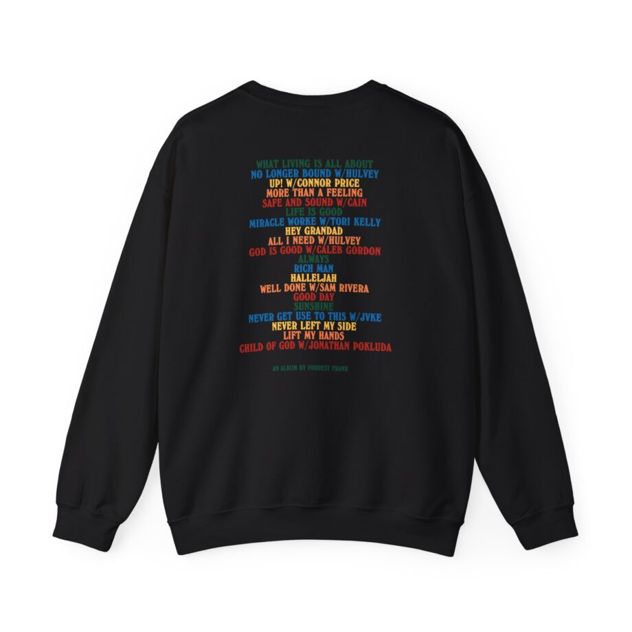 Forrest Frank Child of God Tracklist Unisex Heavy Blend™ Crewneck Sweatshirt