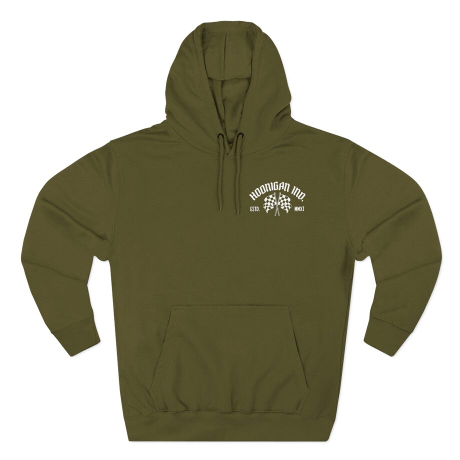 Ken Block Hoonigan Pccc Three-Panel Fleece Hoodie