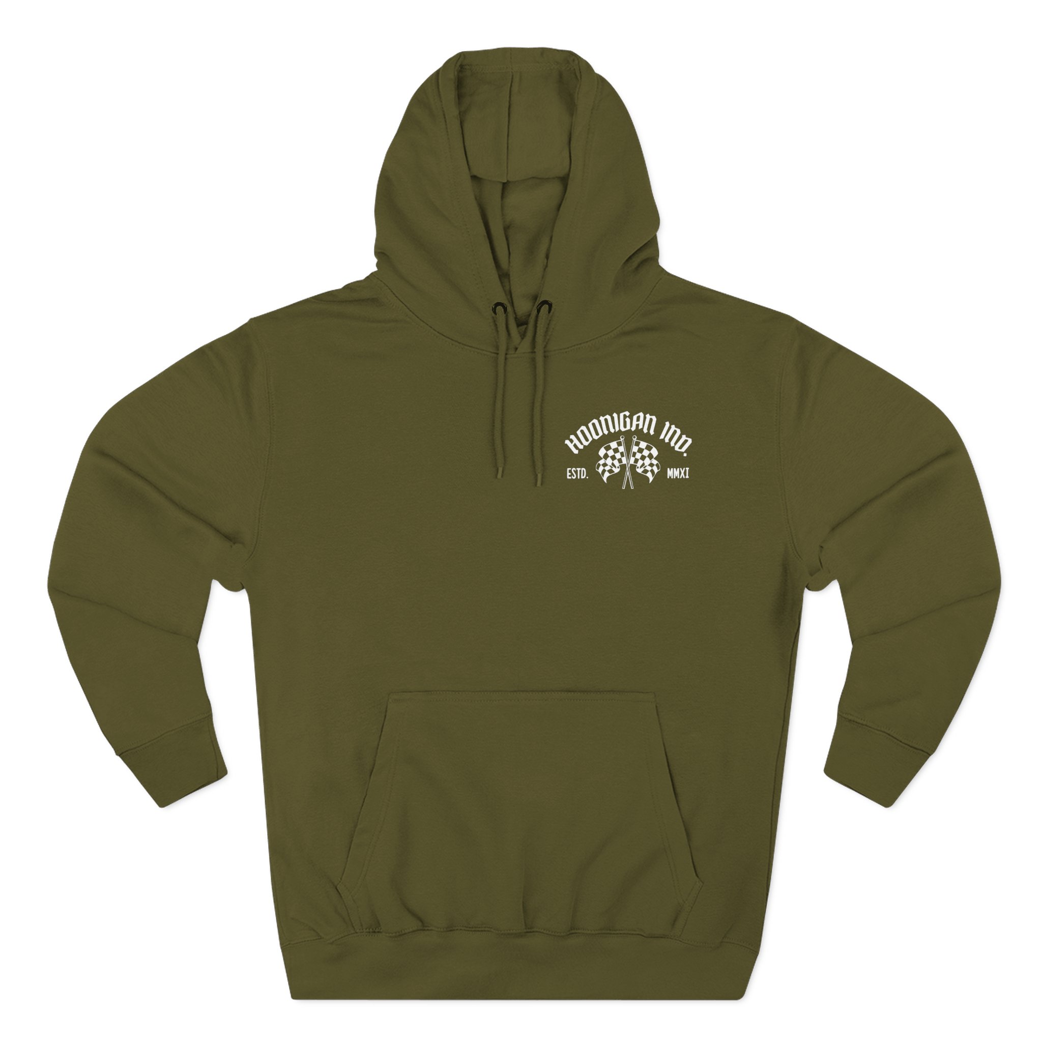 Ken Block Hoonigan Pccc Three-Panel Fleece Hoodie