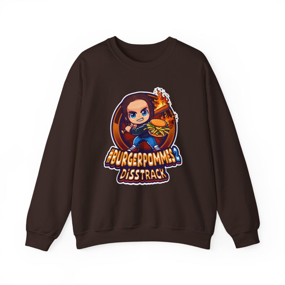 Burger Pommes Unisex Heavy Blend™ Crewneck Sweatshirt