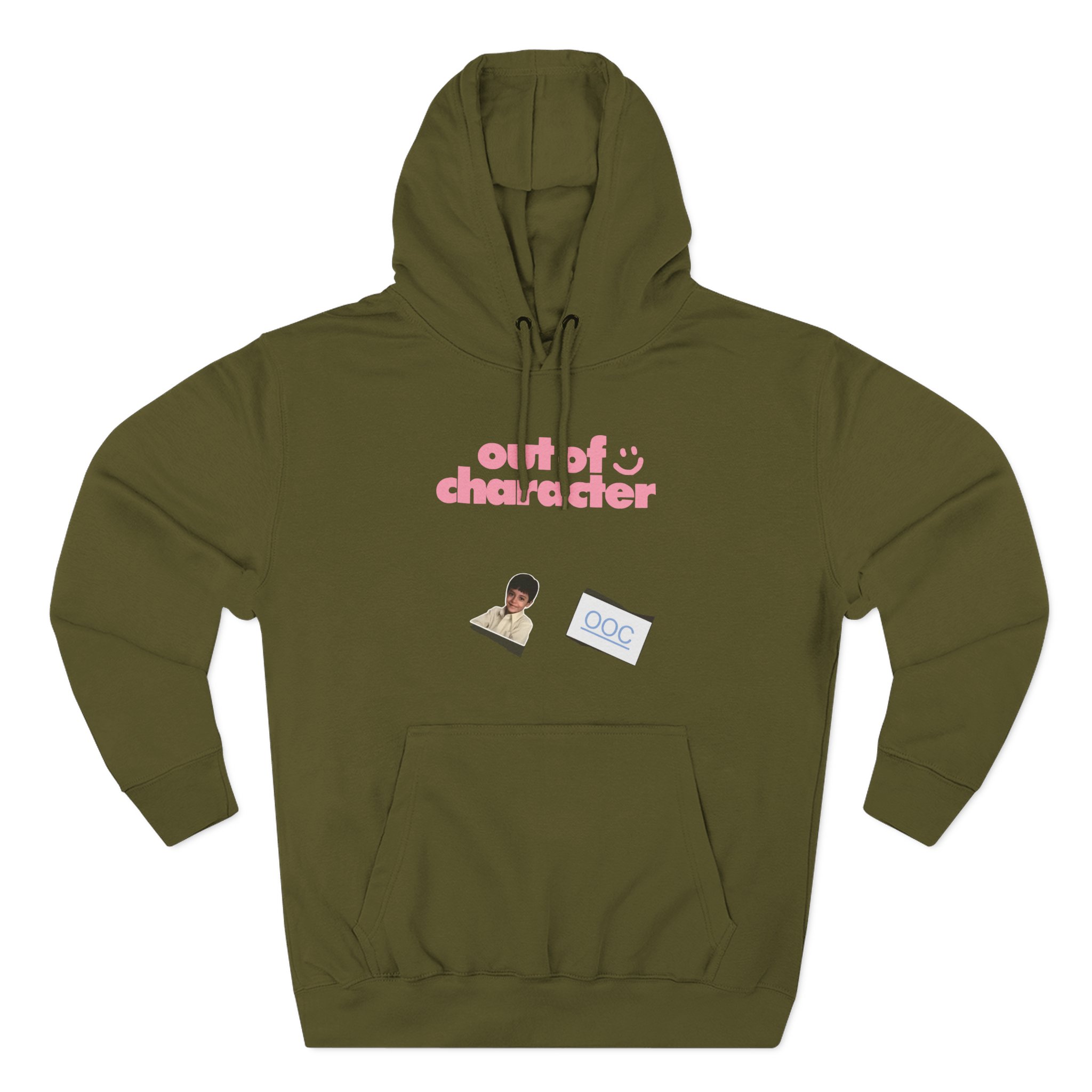 Out of Character Three-Panel Fleece Hoodie