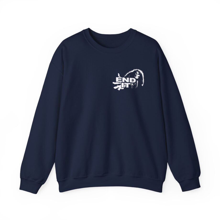 End It Unisex Heavy Blend Crewneck Sweatshirt