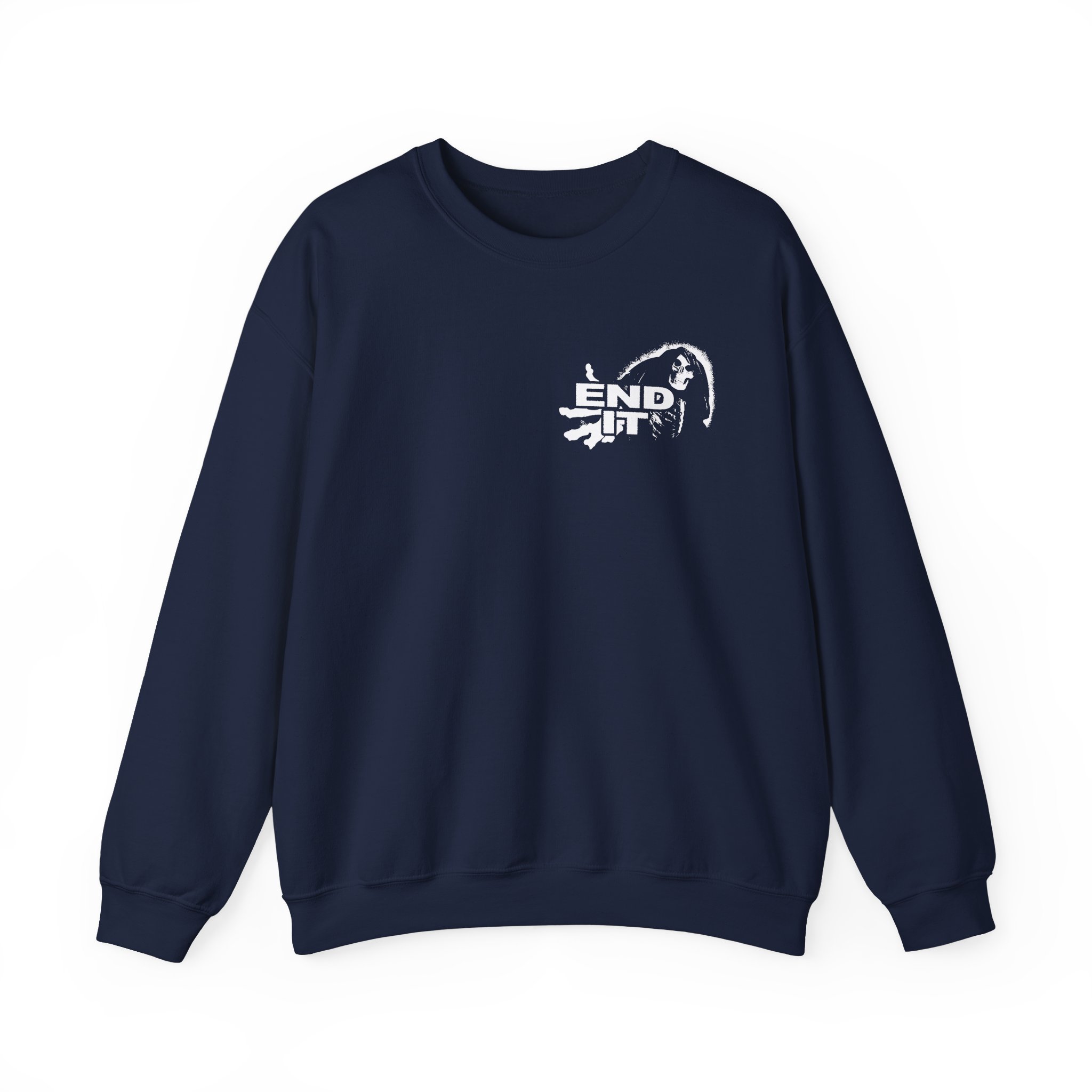 End It Unisex Heavy Blend Crewneck Sweatshirt