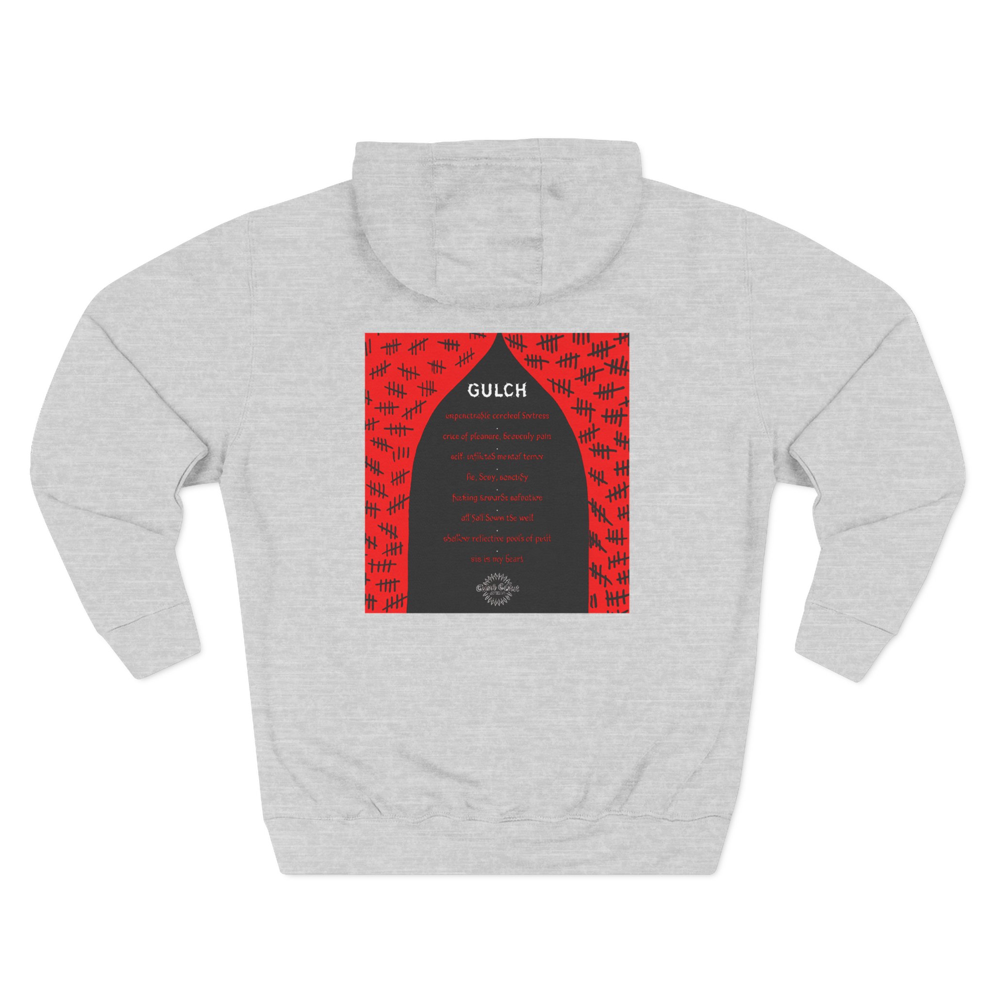 Gulch - Impenetrable Cerebral Fortress Three-Panel Fleece Hoodie