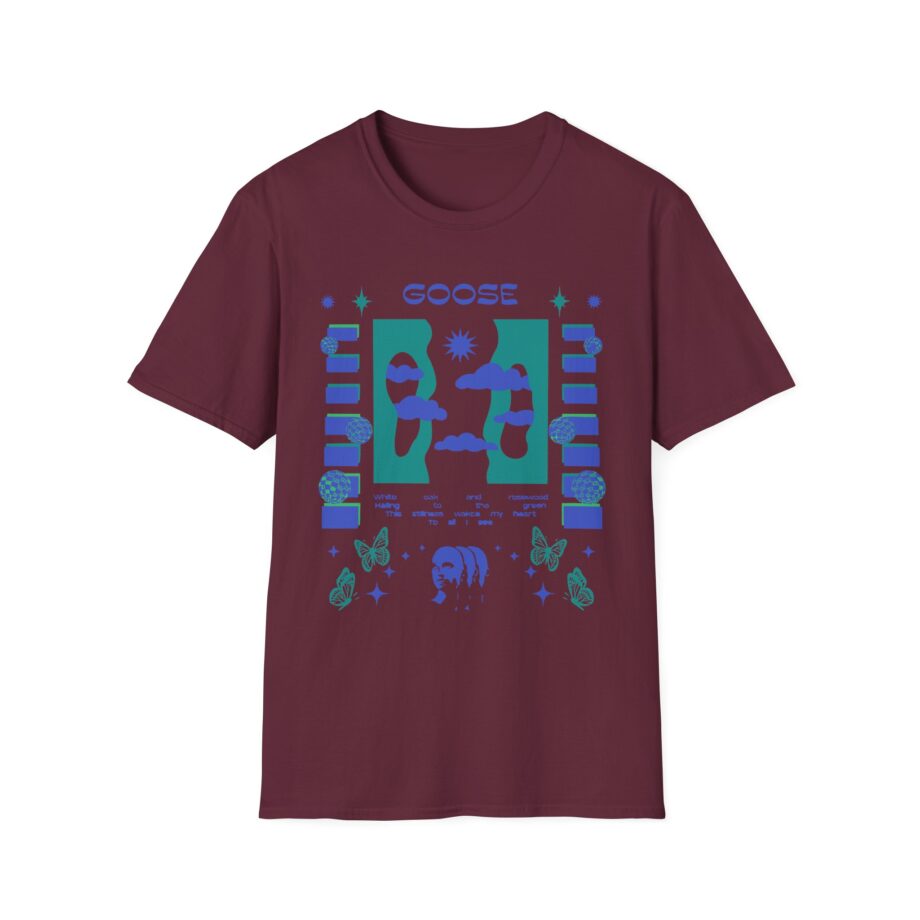 Goose Rosewood Unisex Softstyle T-Shirt