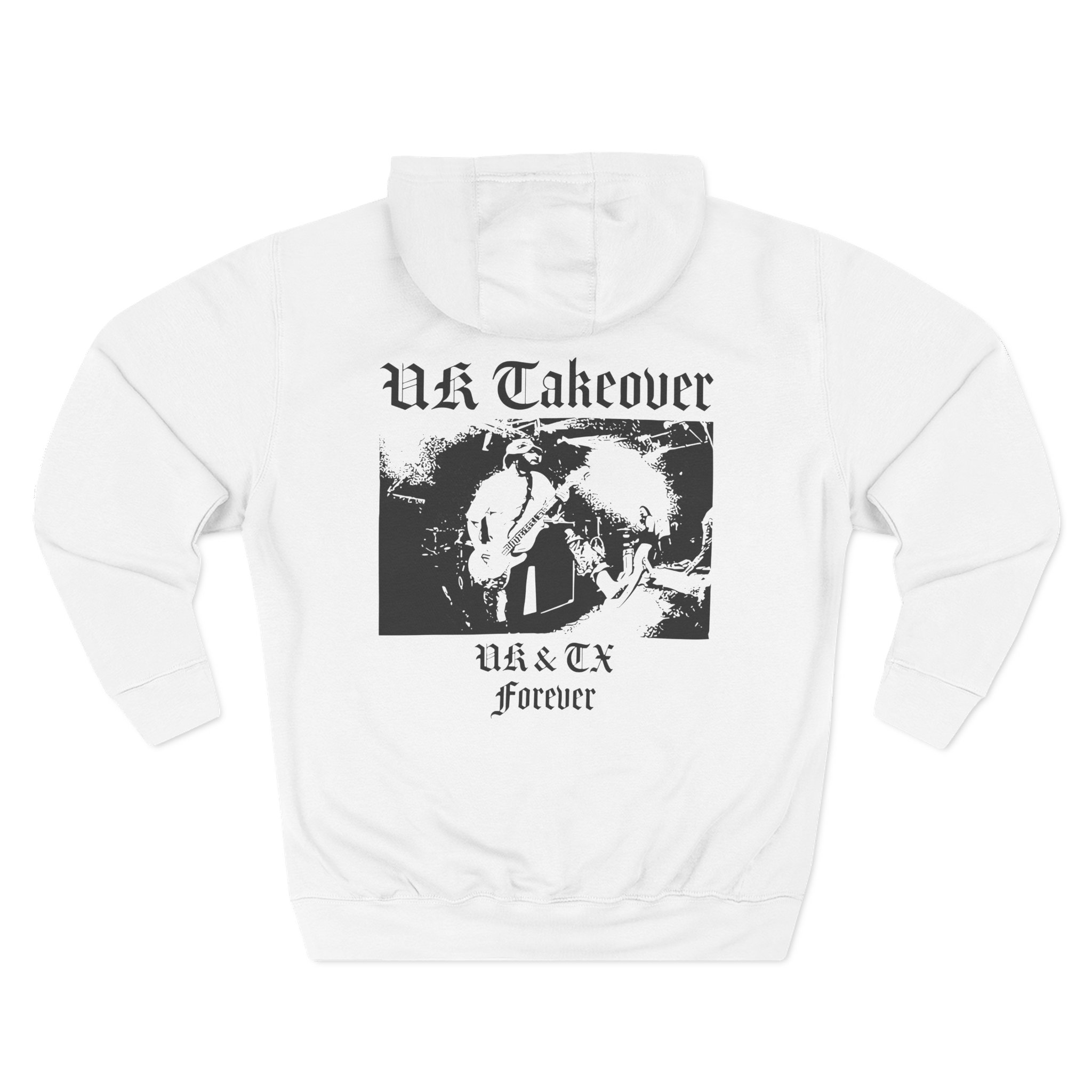 Kublai Khan - Uk Invasion Three-Panel Fleece Hoodie