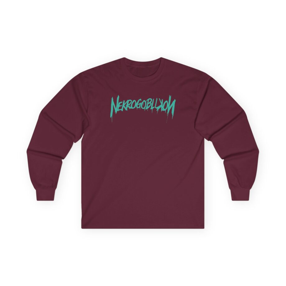 Nekrogoblikon Goblin Mode Crystal Wash Unisex Ultra Cotton Long Sleeve Tee