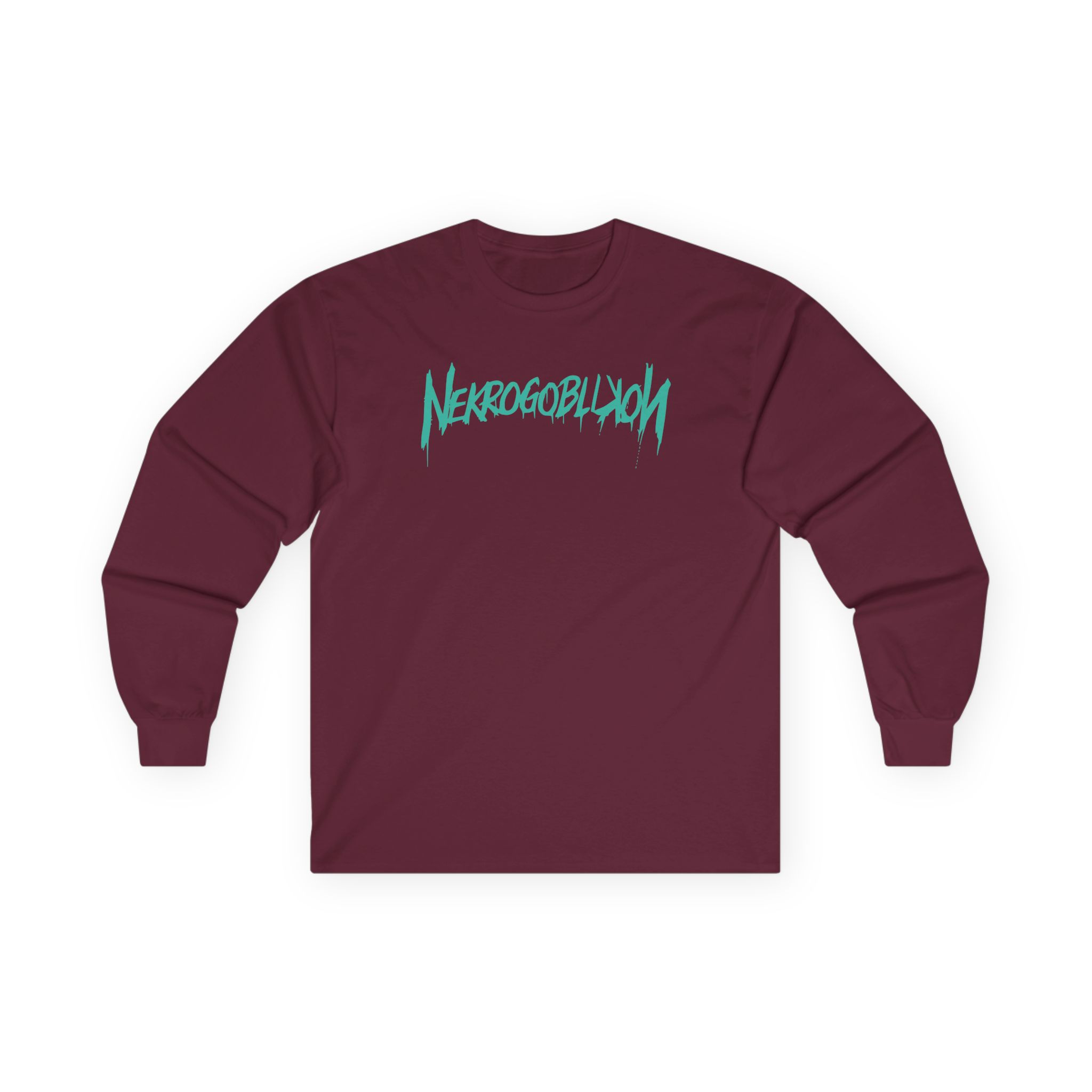 Nekrogoblikon Goblin Mode Crystal Wash Unisex Ultra Cotton Long Sleeve Tee