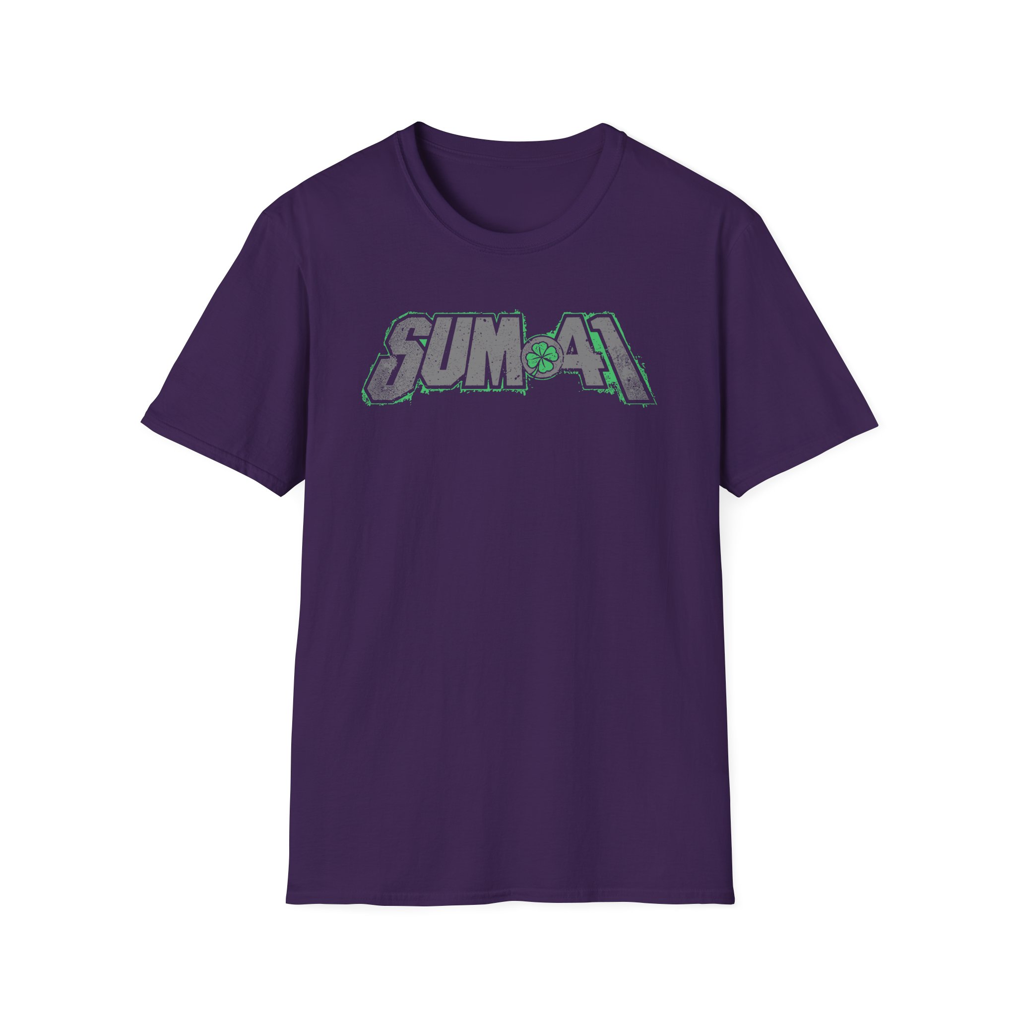 Sum 41 Shamrock Unisex Softstyle T-Shirt