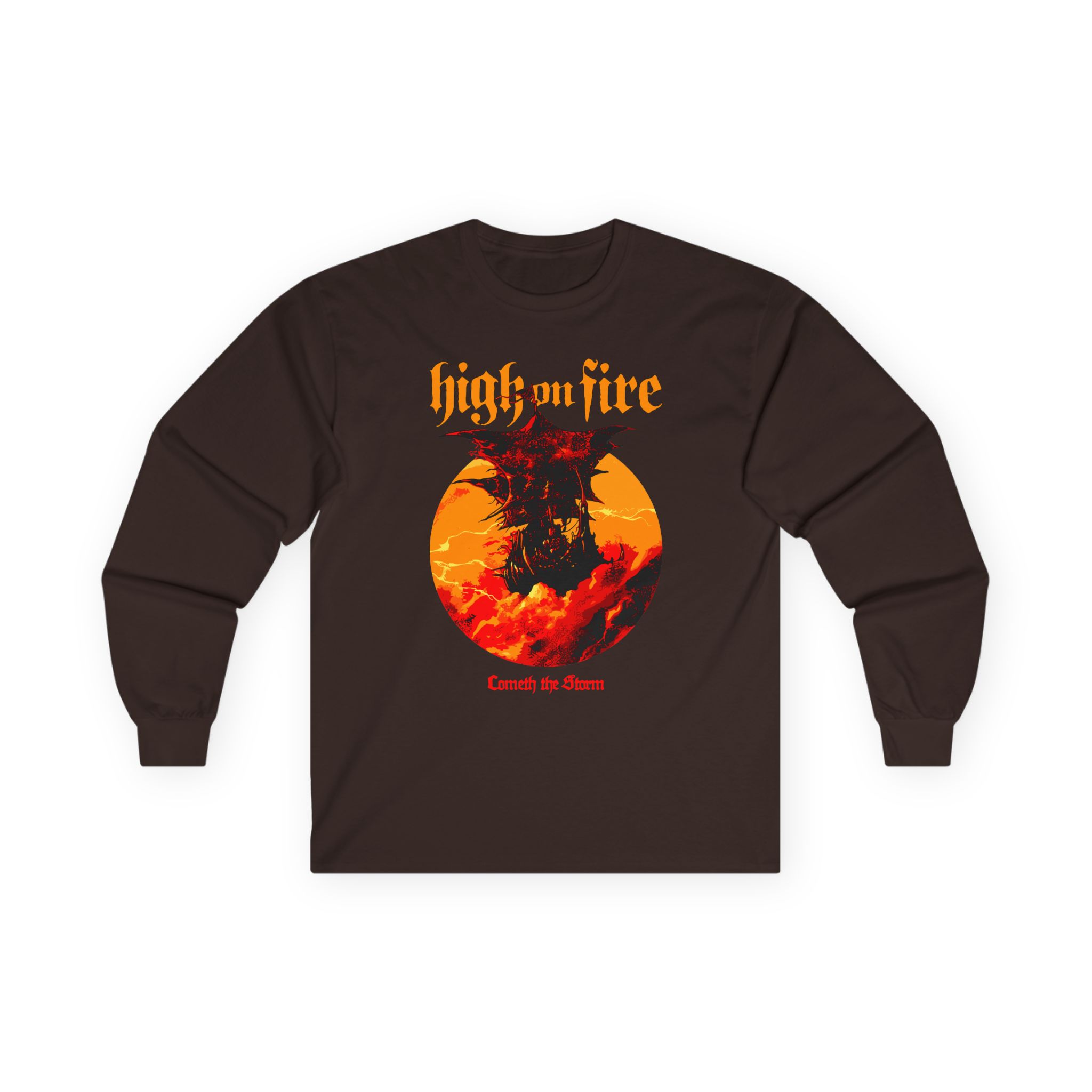 High on Fire Cometh the Storm Unisex Ultra Cotton Long Sleeve Tee