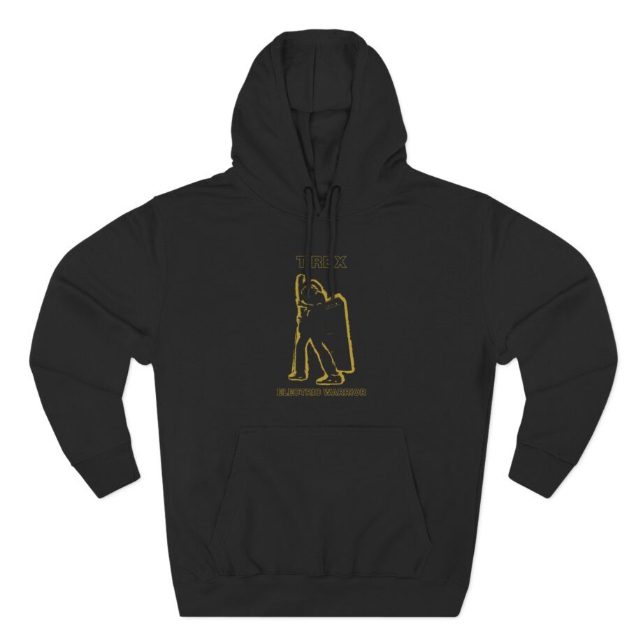T Rex Electric Warrior Three-Panel Fleece Hoodie