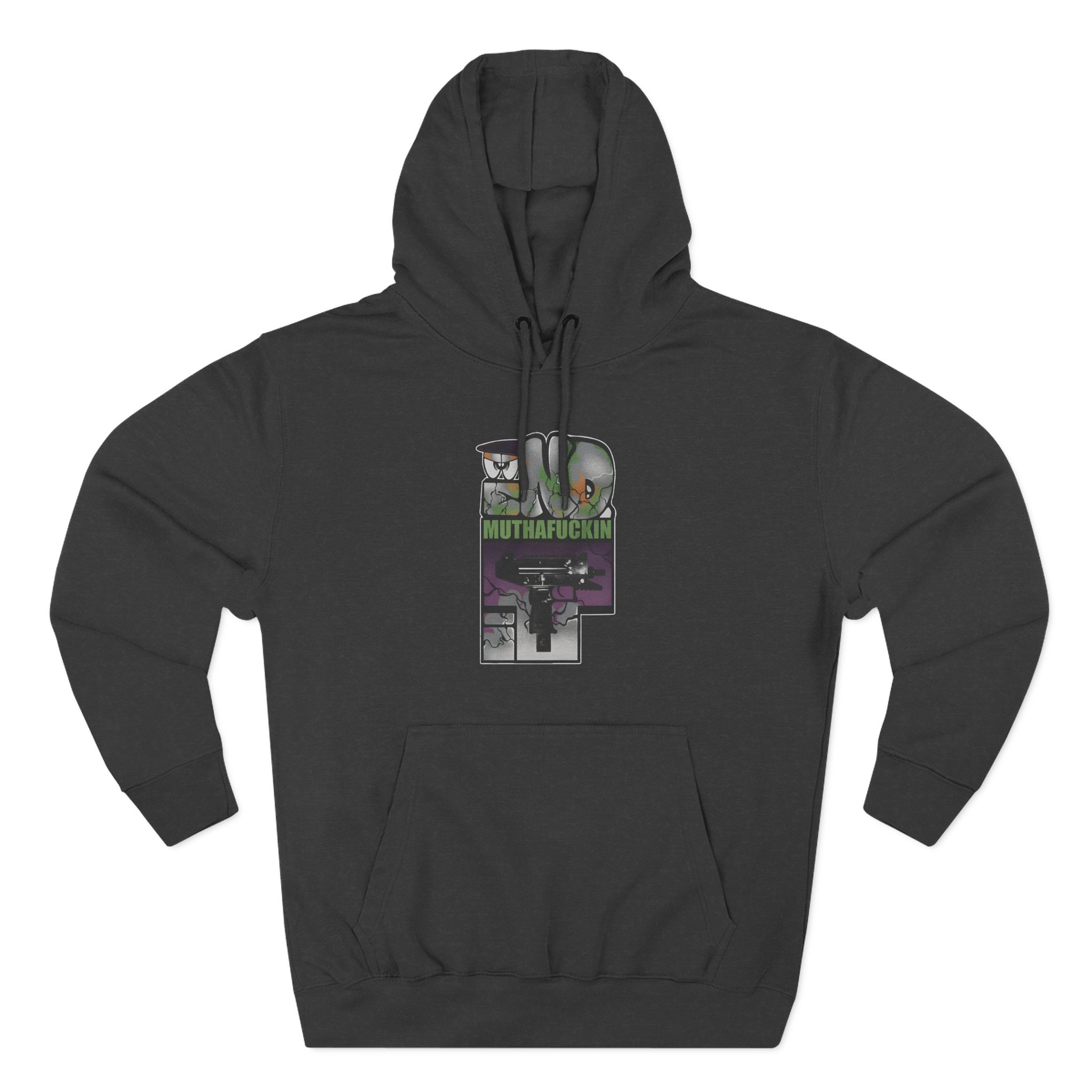 End It Muthafuckin Three-Panel Fleece Hoodie
