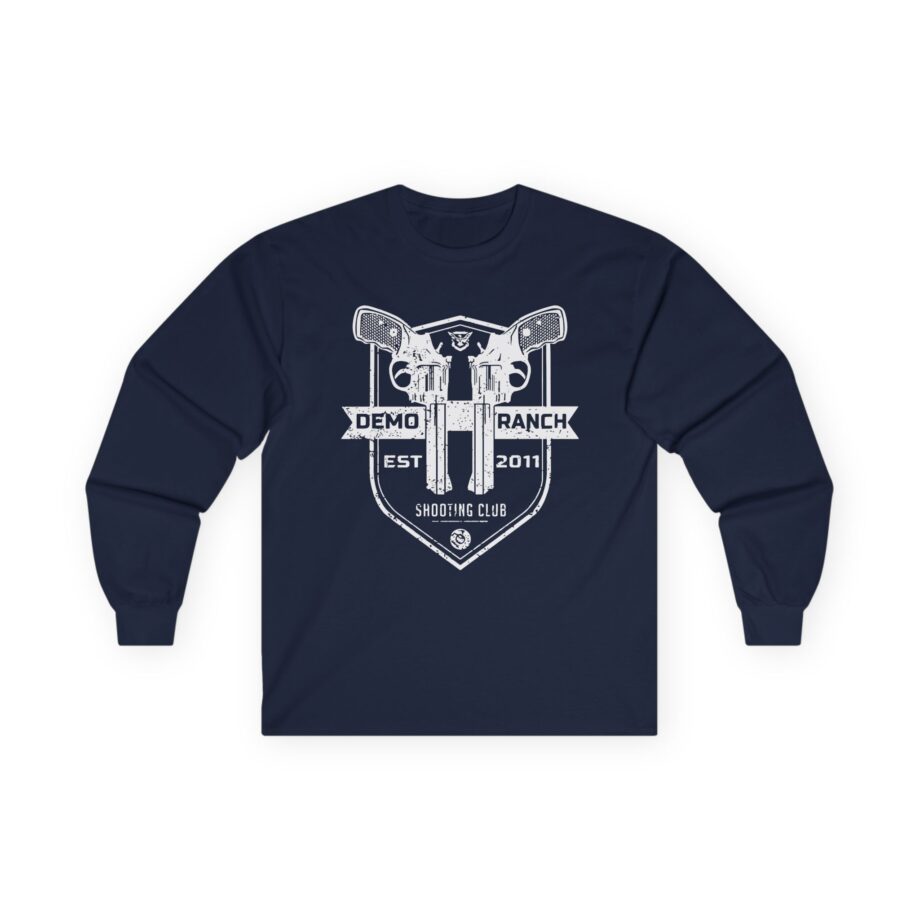Demo Ranch Shooting Club Pocket Unisex Ultra Cotton Long Sleeve Tee