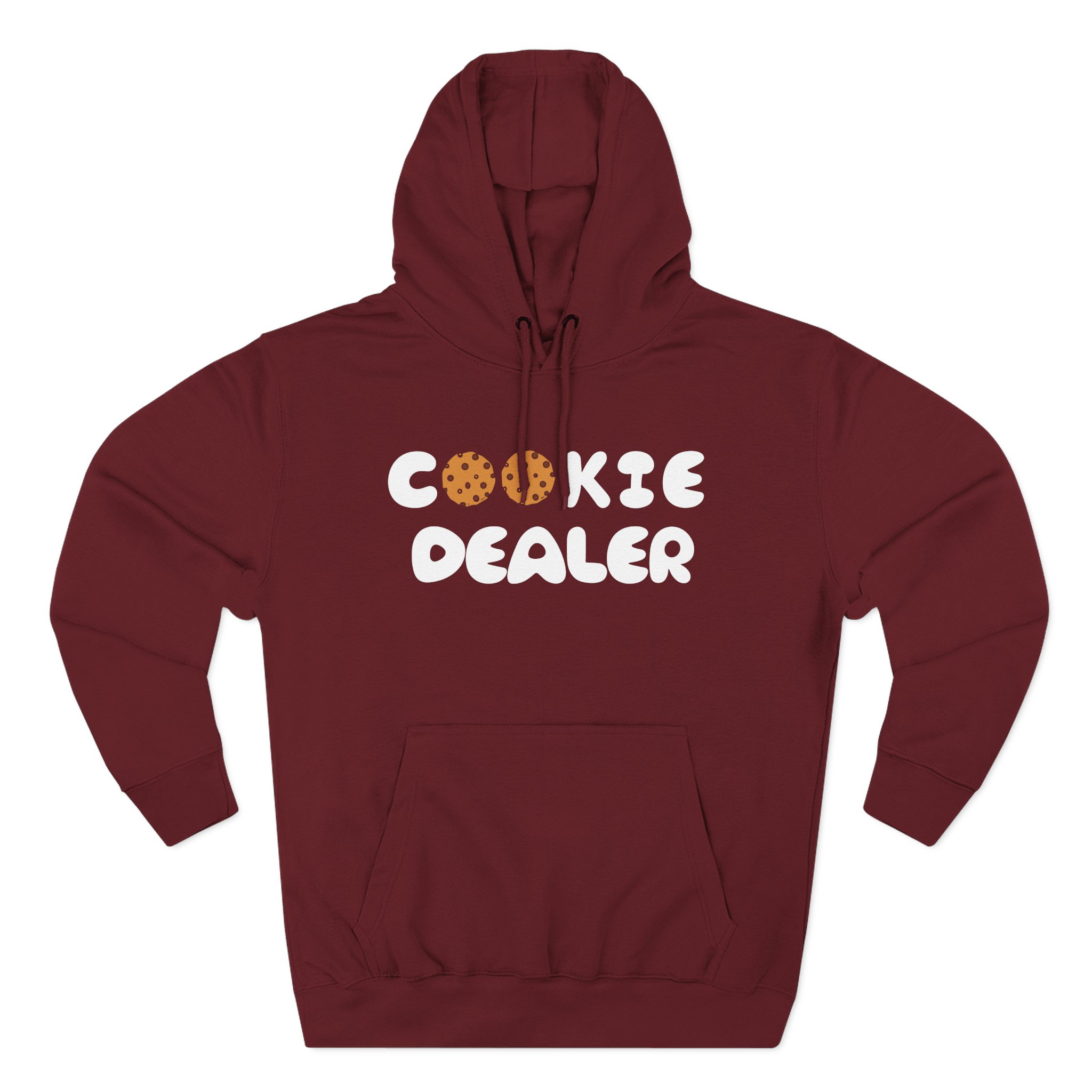 Cookieswirlc Three-Panel Fleece Hoodie