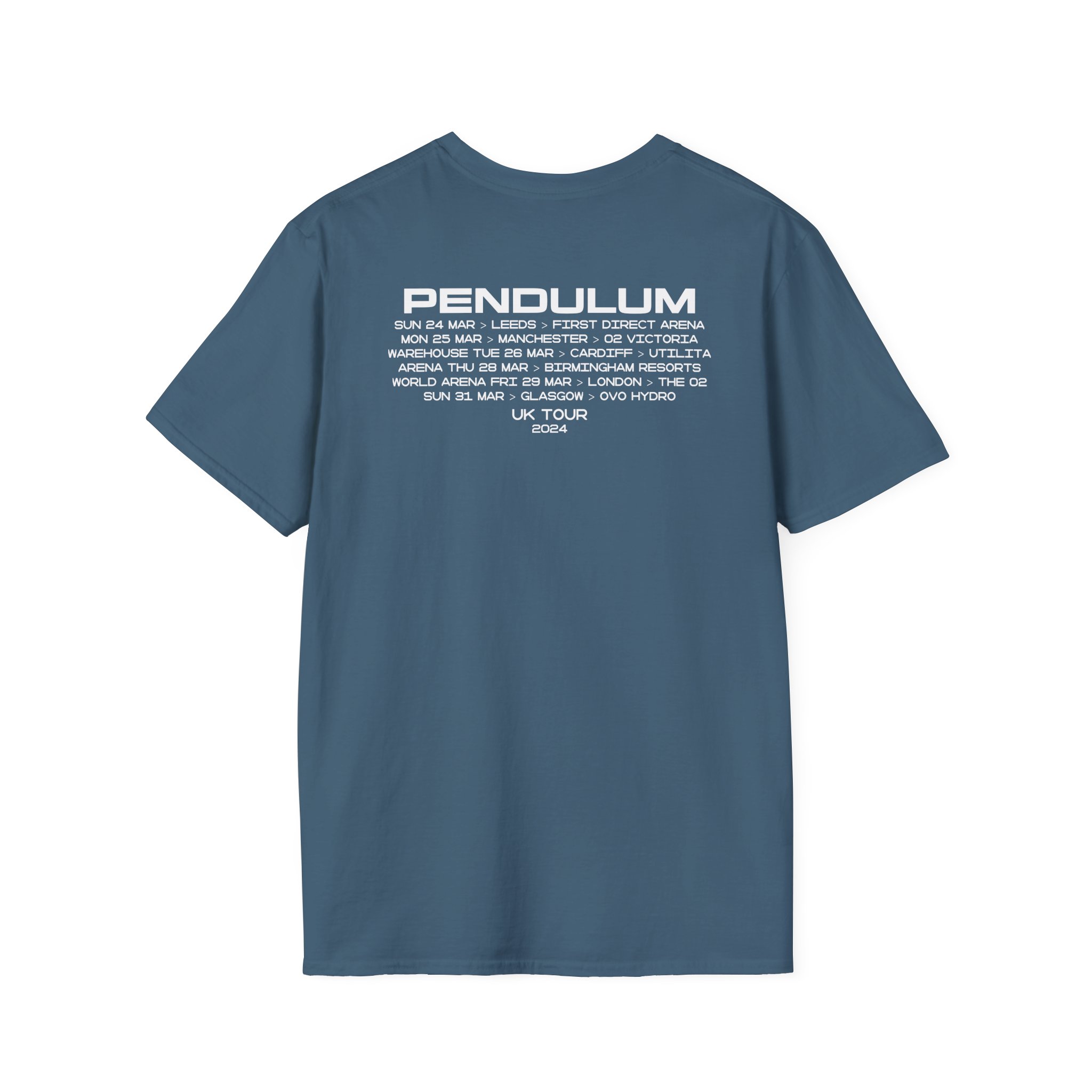 Pendulum Uk Tour Maze Unisex Softstyle T-Shirt