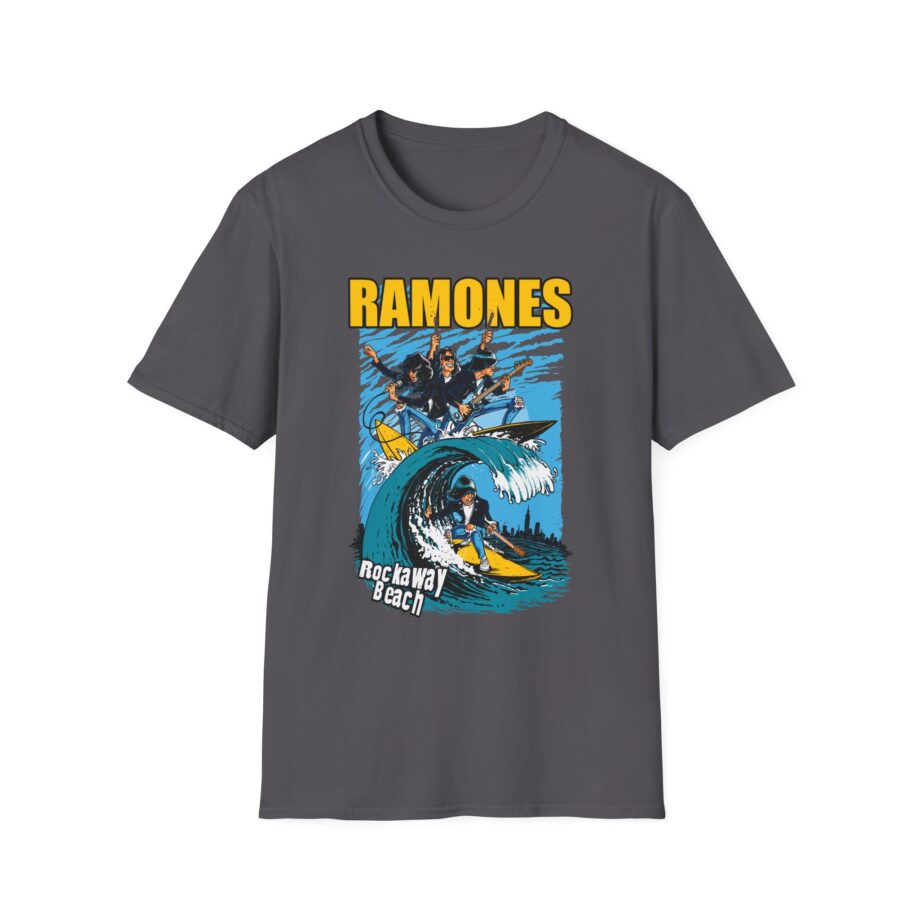 Ramones Rockaway Beach Unisex Softstyle T-Shirt