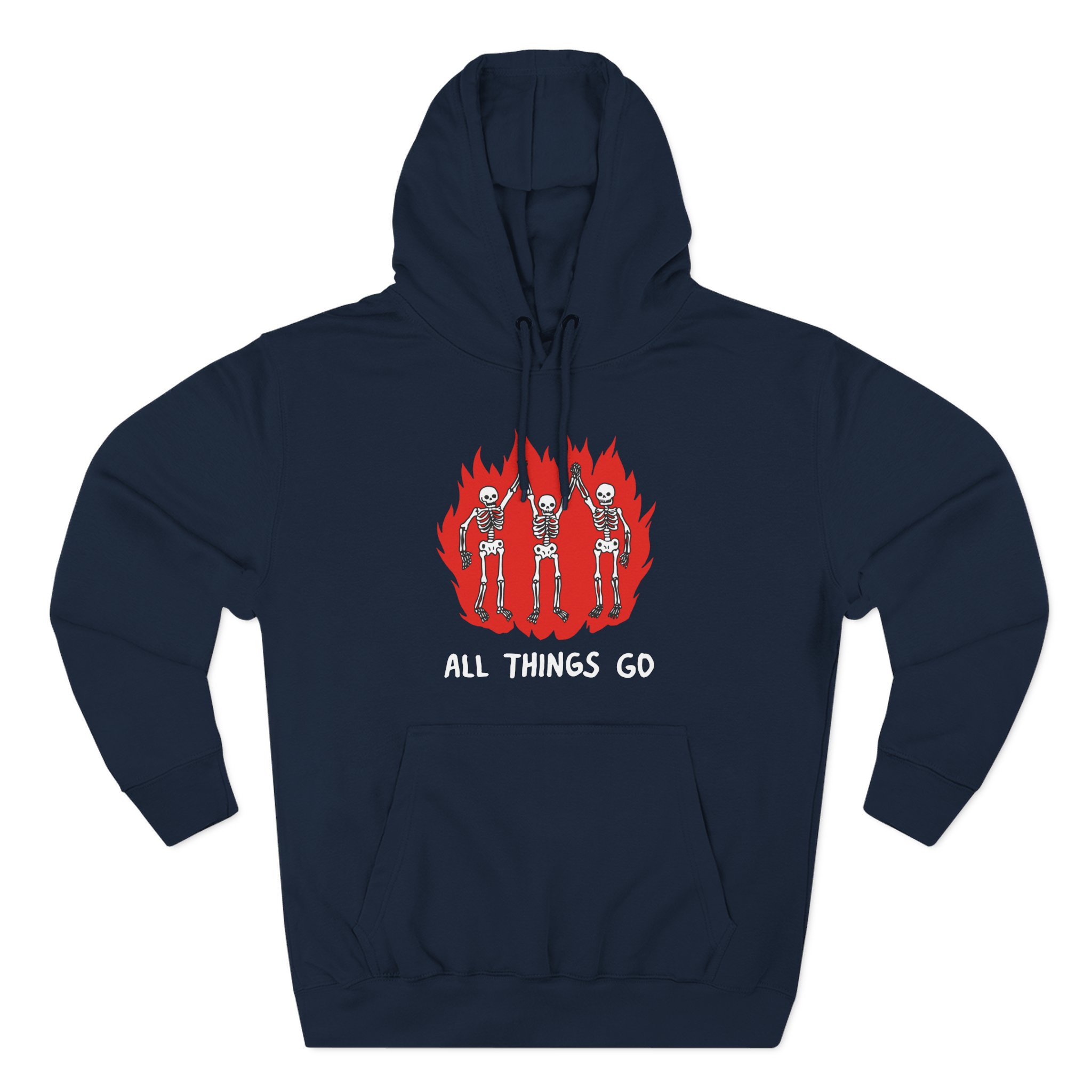 All Things Go Three-Panel Fleece Hoodie