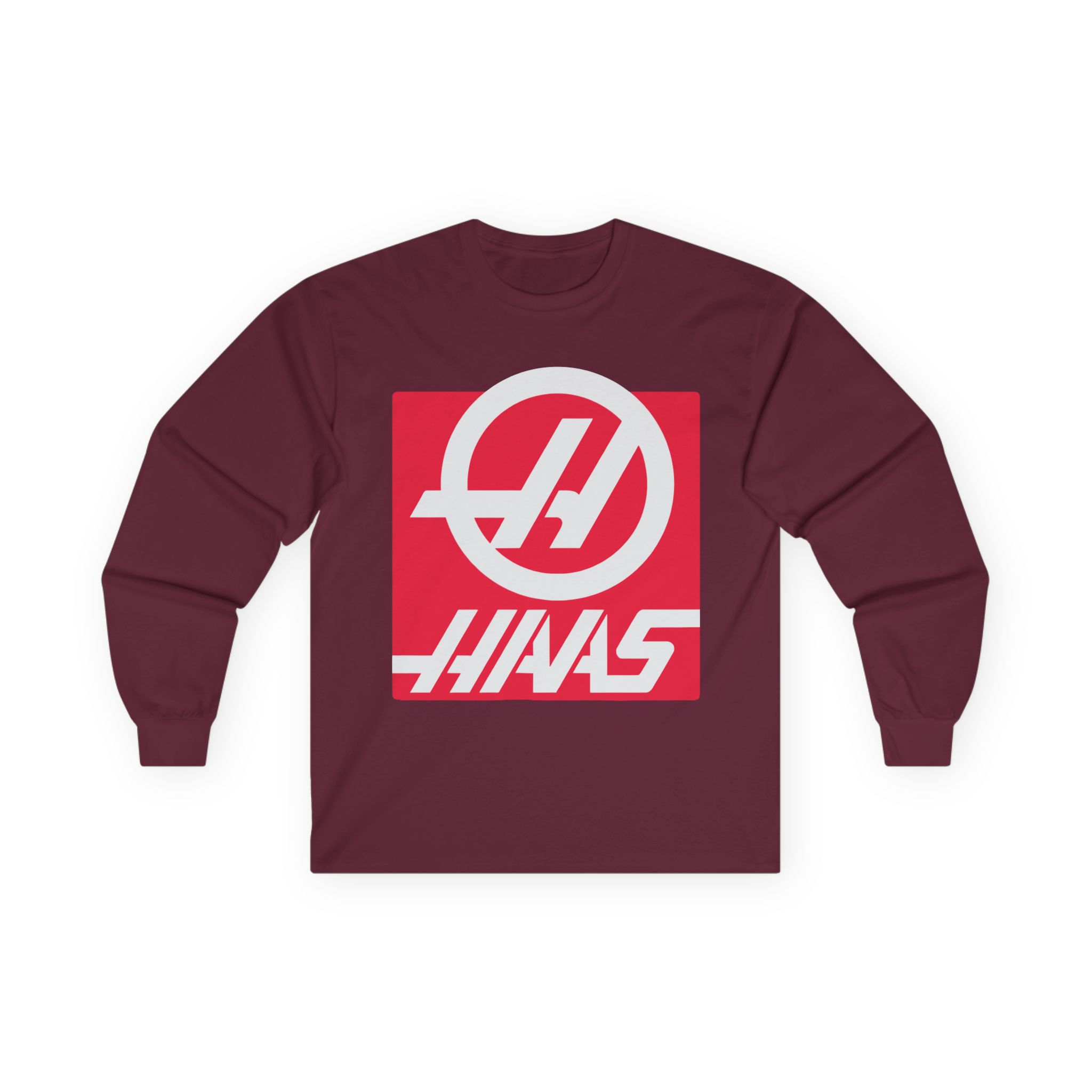 Haas F1 Unisex Ultra Cotton Long Sleeve Tee