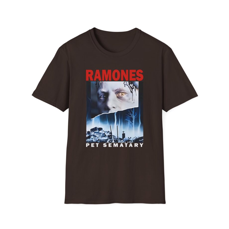 Ramones Pet Sematary T Shirt Unisex Softstyle T-Shirt