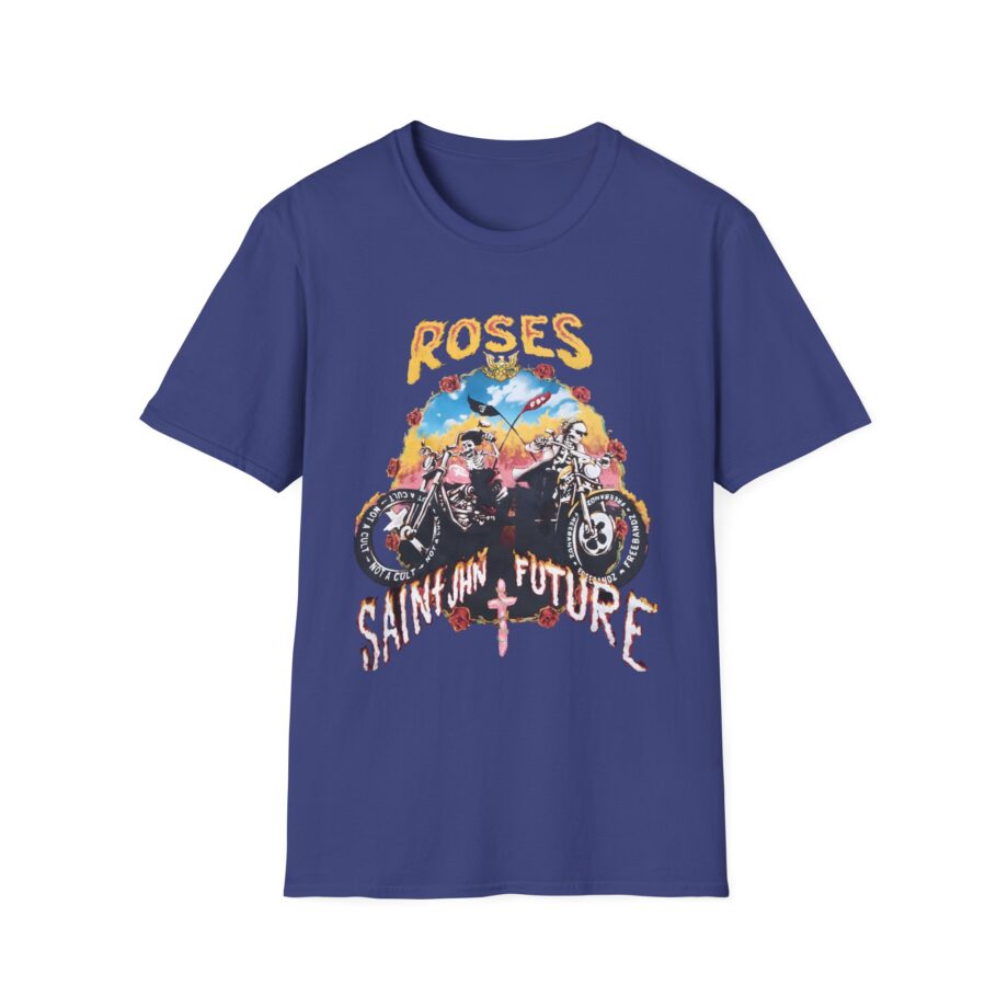 Saint Jhn Not a Cult X Freebandz Roses Unisex Softstyle T-Shirt