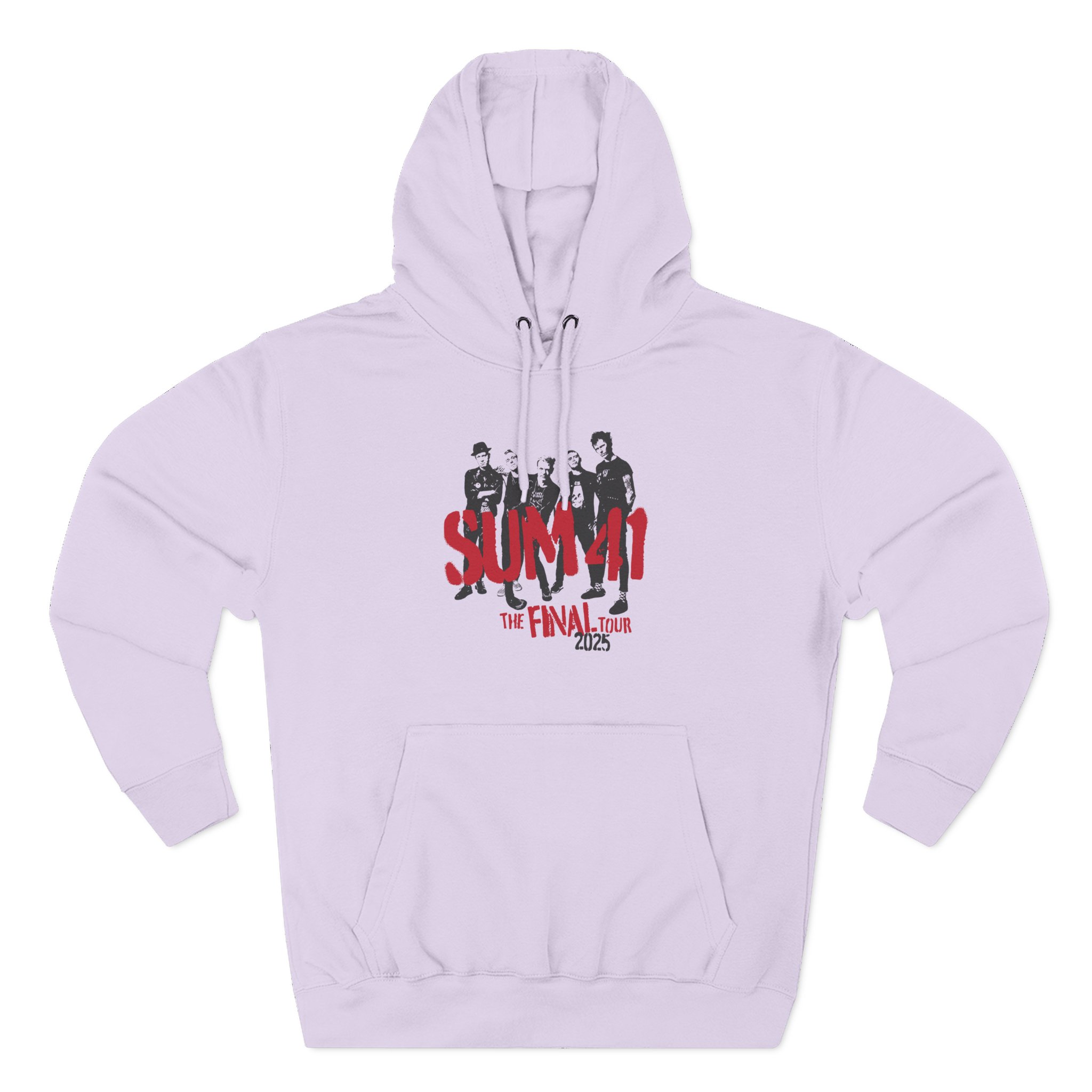 Sum 41 the Final Tour Three-Panel Fleece Hoodie