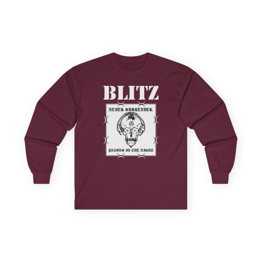 Blitz Never Surrender Unisex Ultra Cotton Long Sleeve Tee