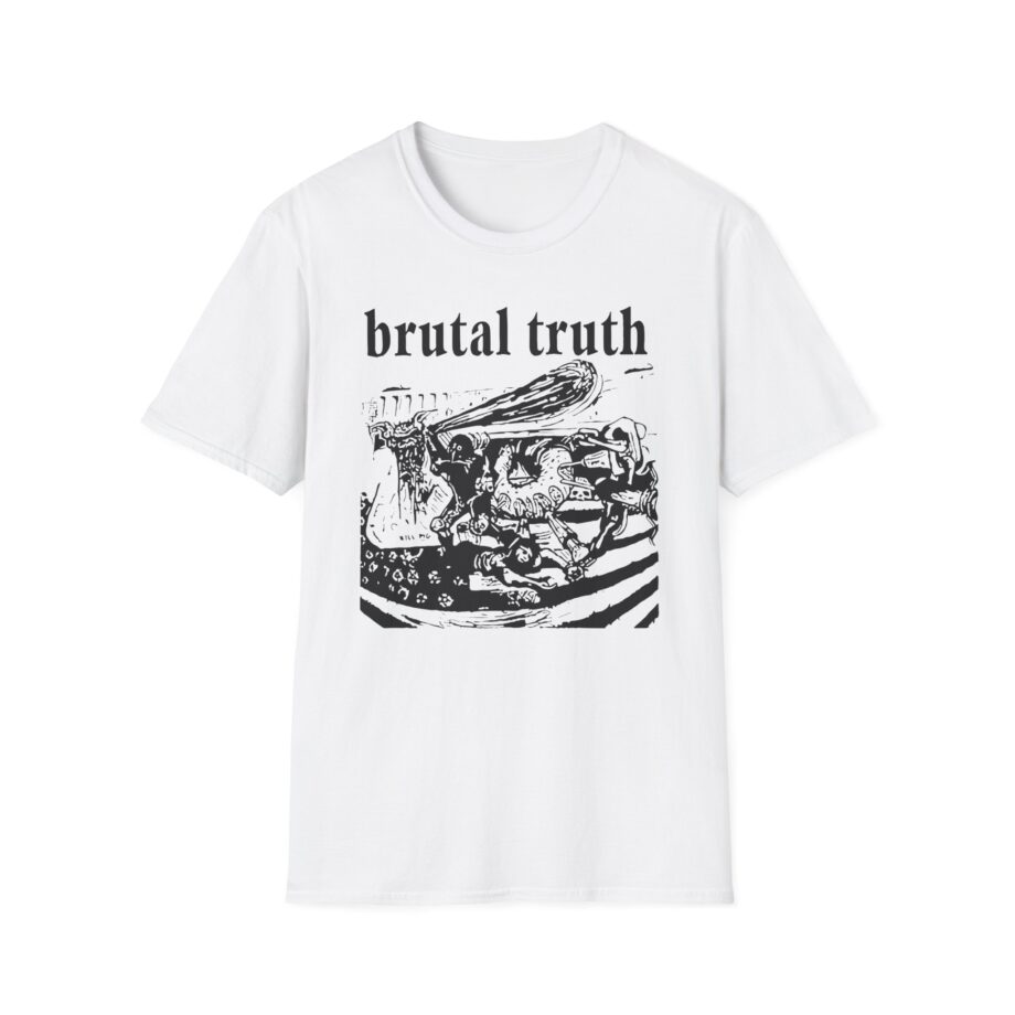 Brutal Truth Kill Pig Unisex Softstyle T-Shirt