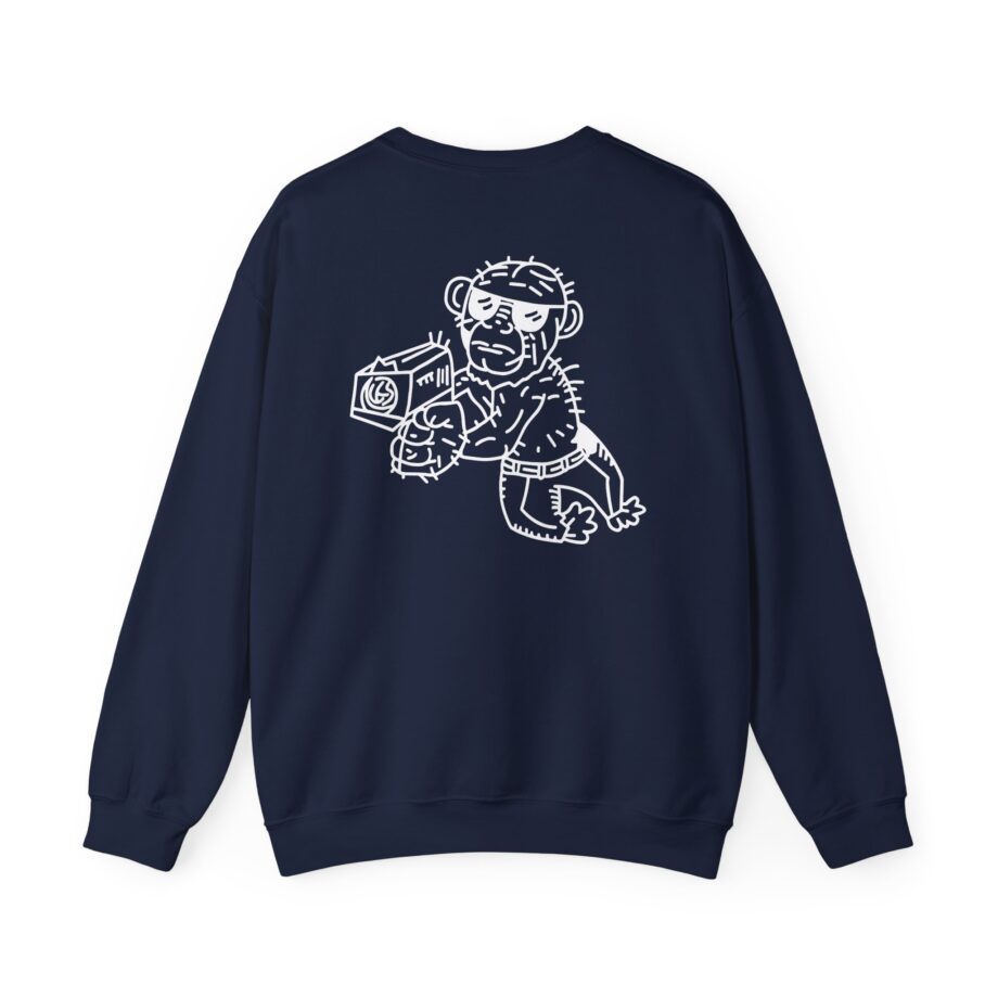 Spoonkid Detective Monke Unisex Heavy Blend™ Crewneck Sweatshirt